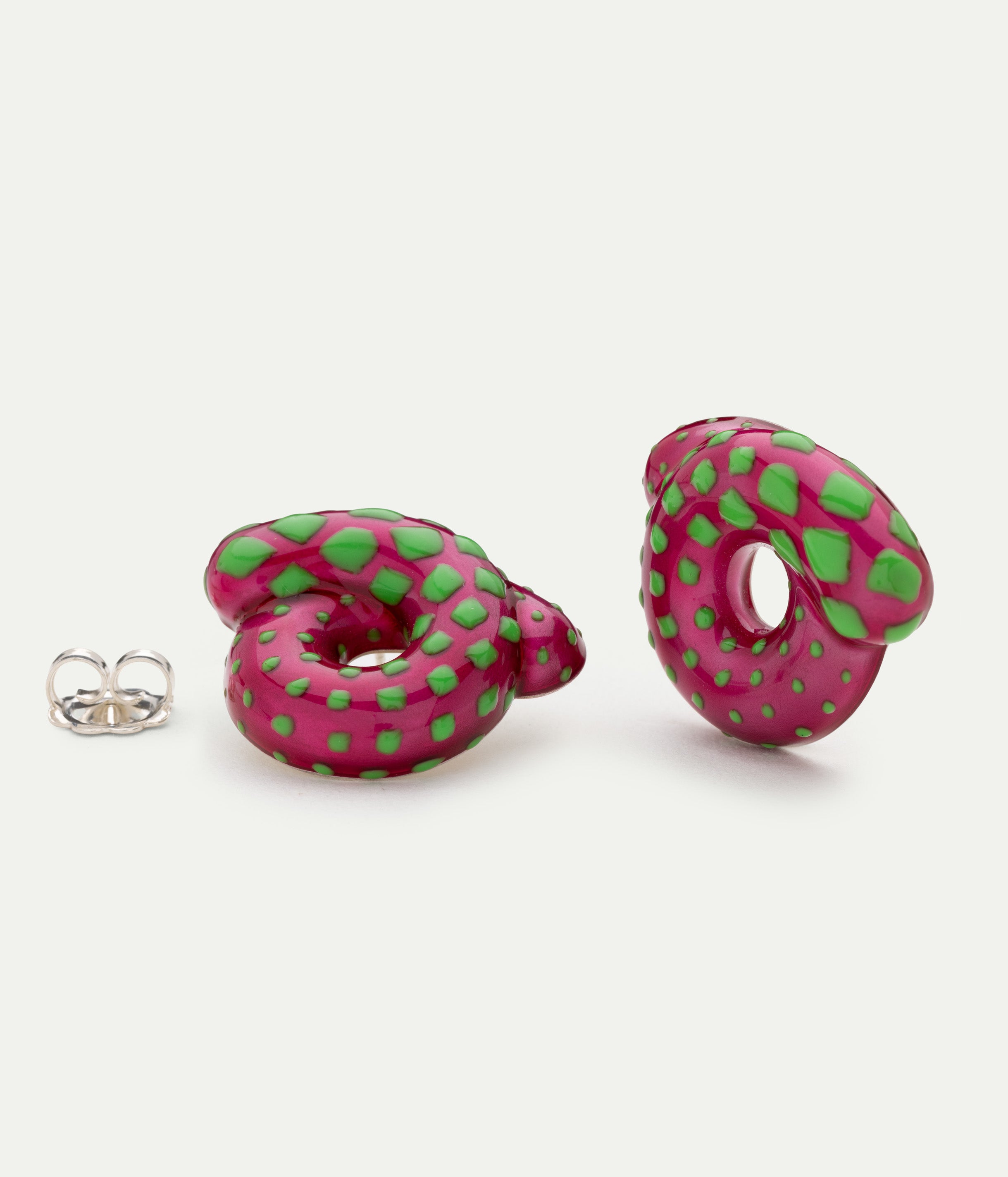 Boucles d'oreilles Tarallo Flamingo Rose
