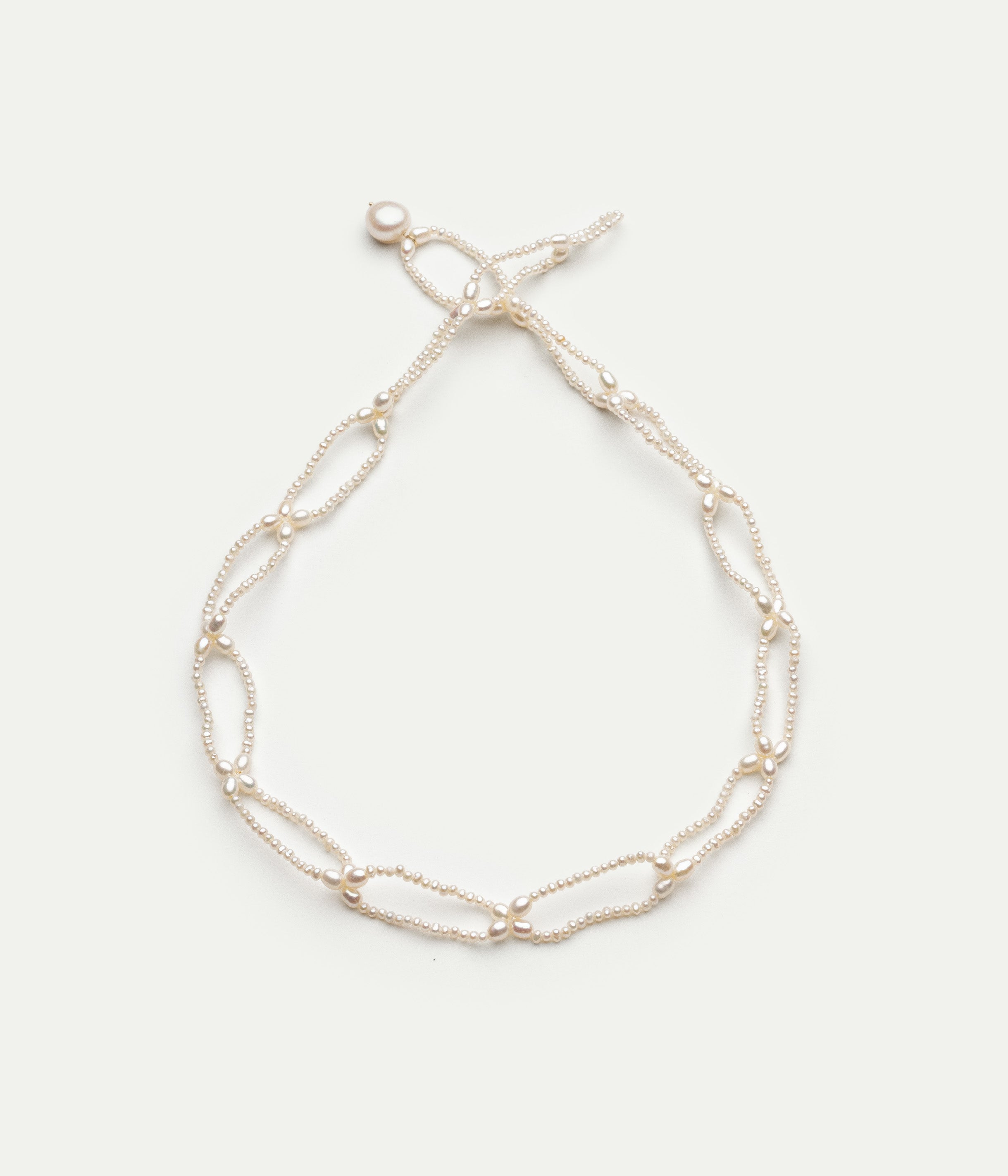 Collier Lariat perles