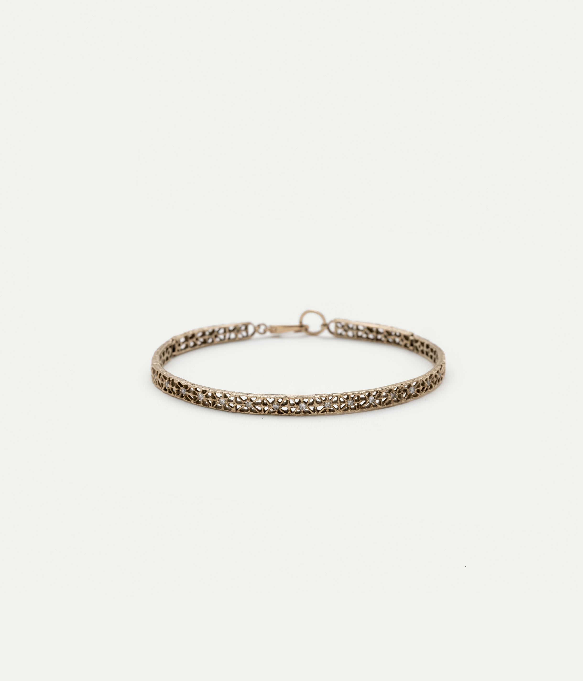 Manon white gold and diamonds bracelet