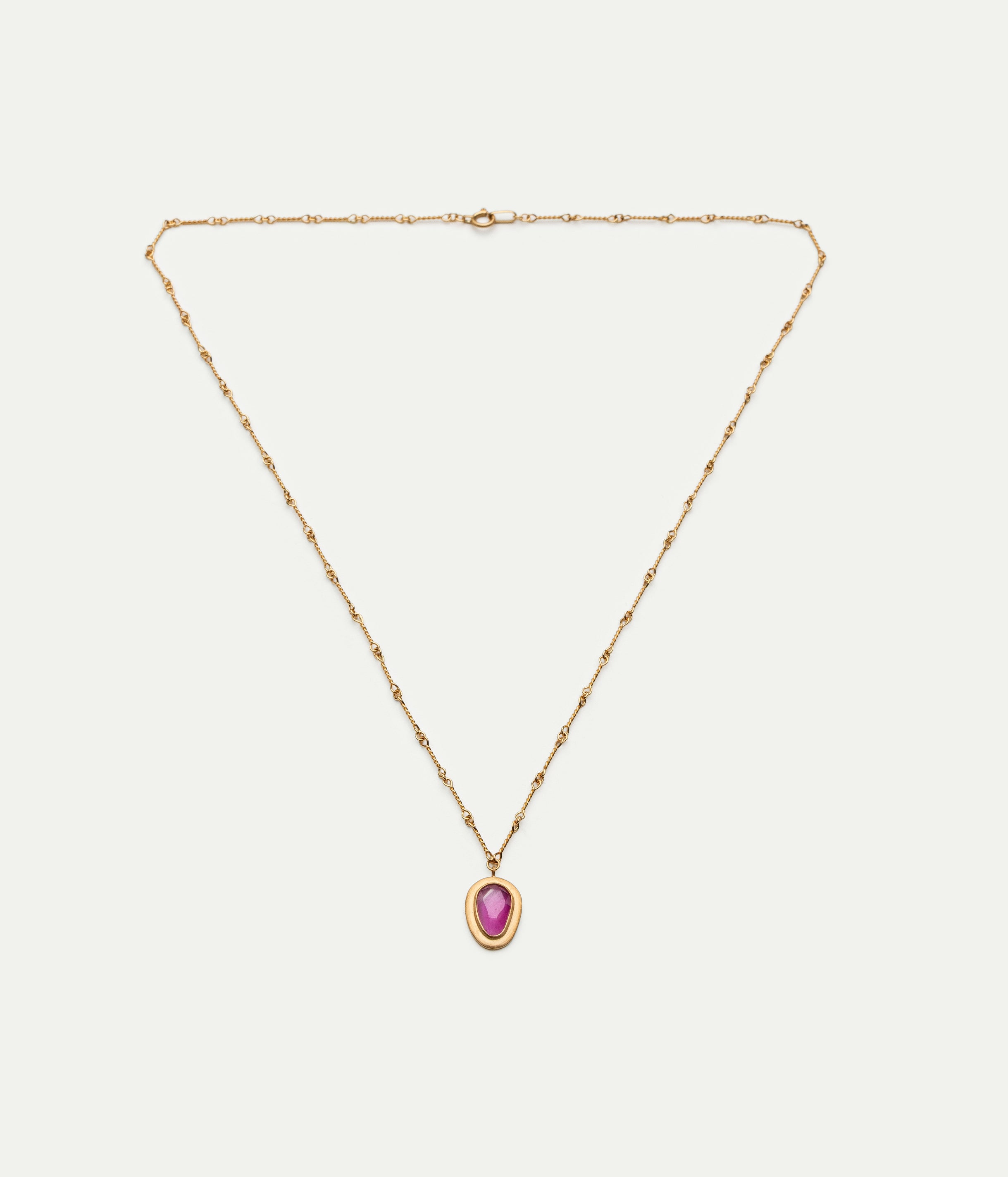 Star Ruby necklace