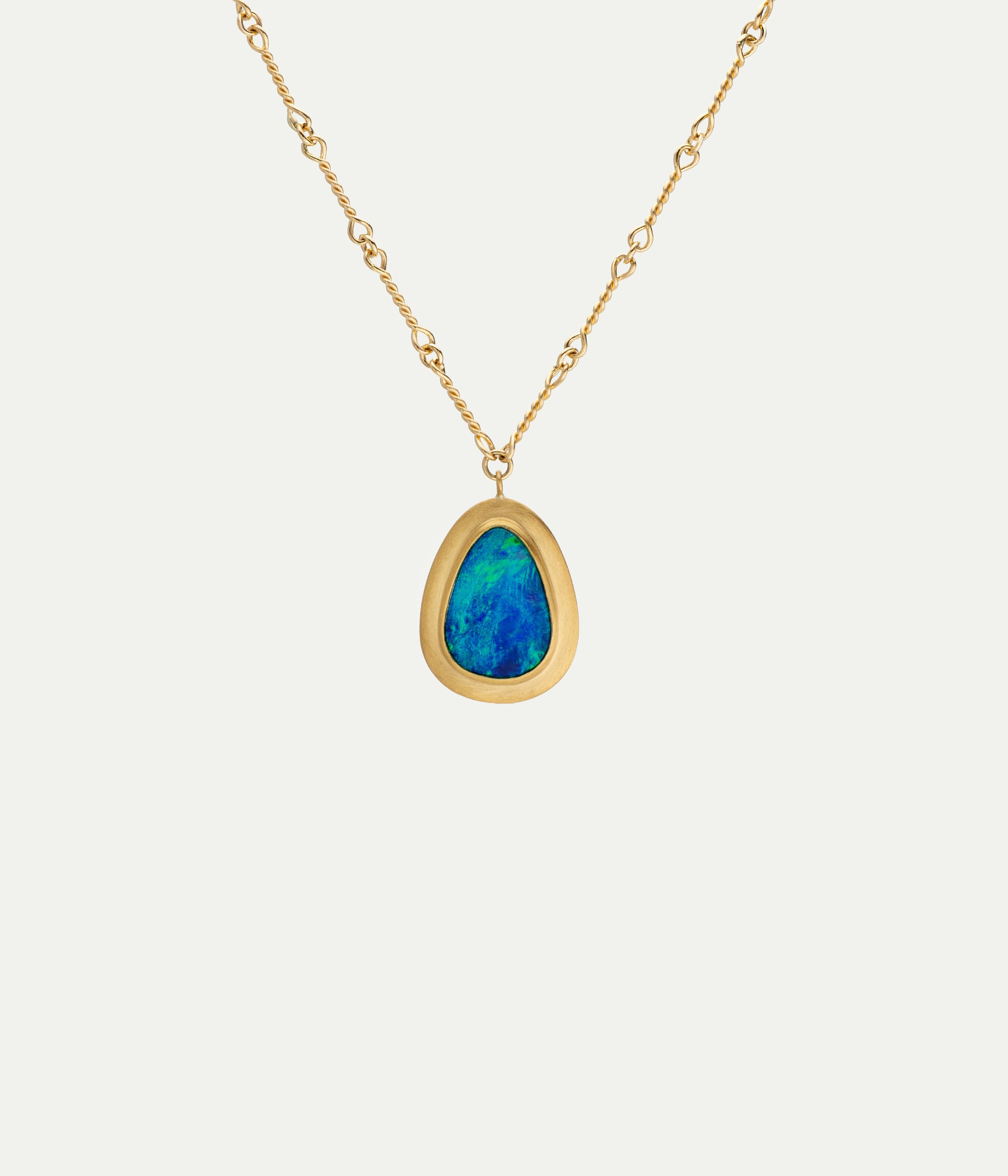Doublet Opal necklace