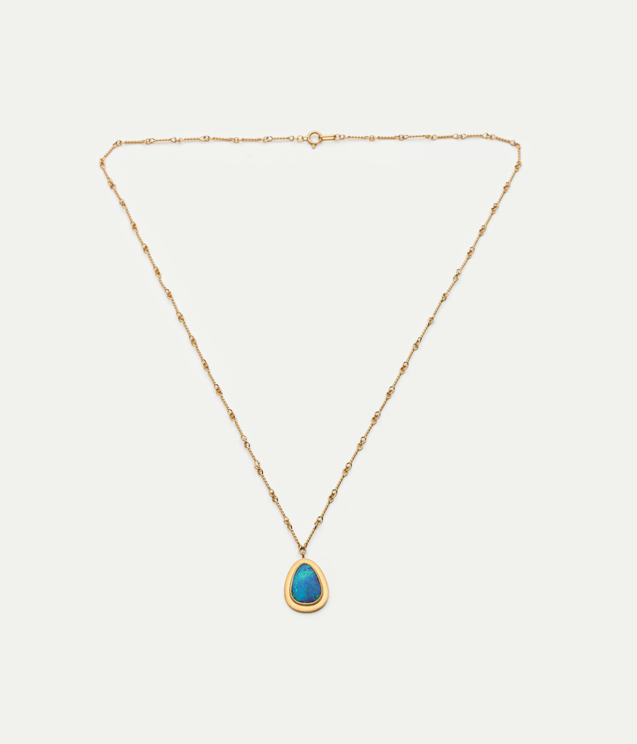 Doublet Opal necklace
