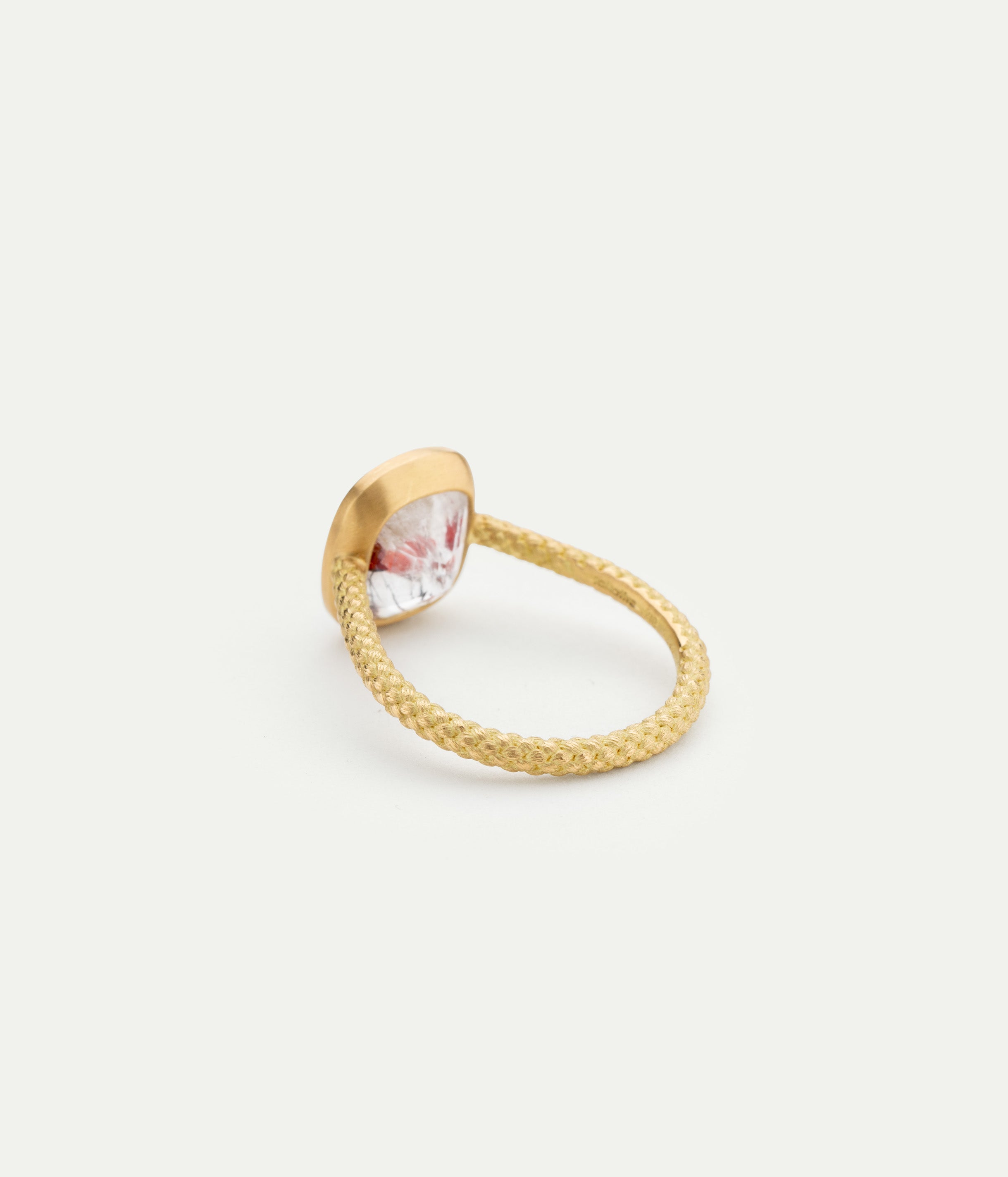 Bague Tying Arm Lepidocrocite quartz