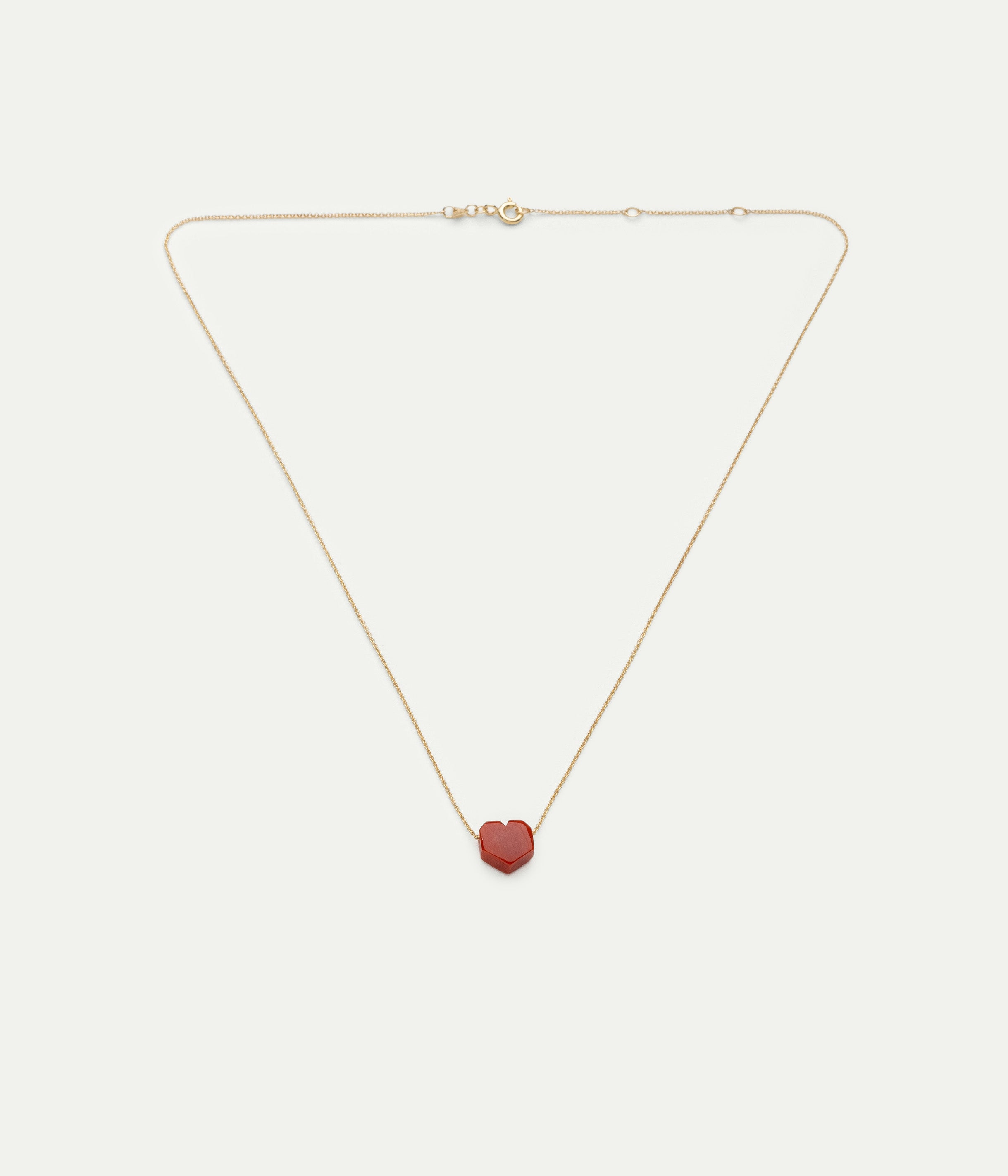 Collier Mini Corazon Lipstick