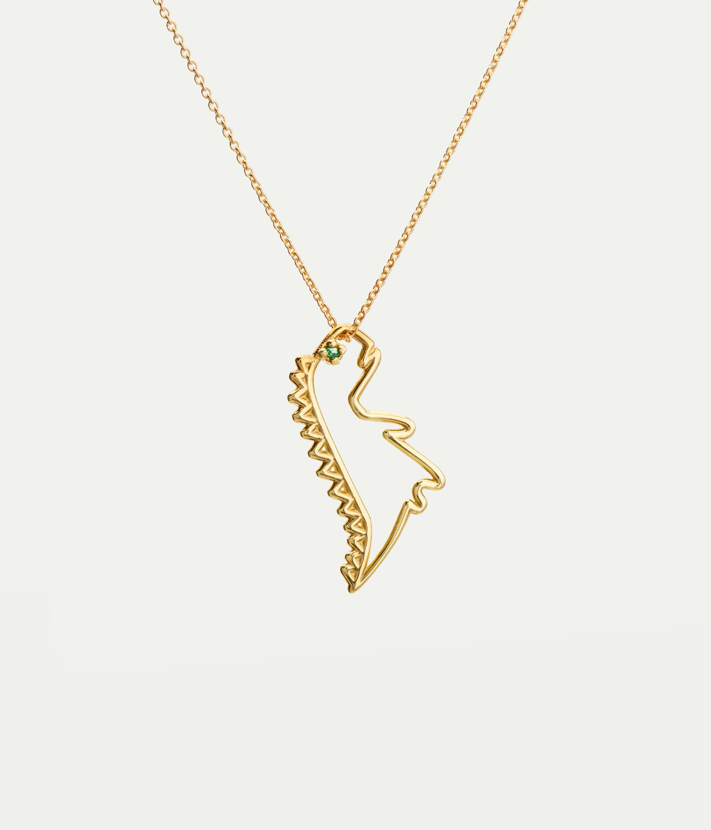 Dino Esmeralda necklace