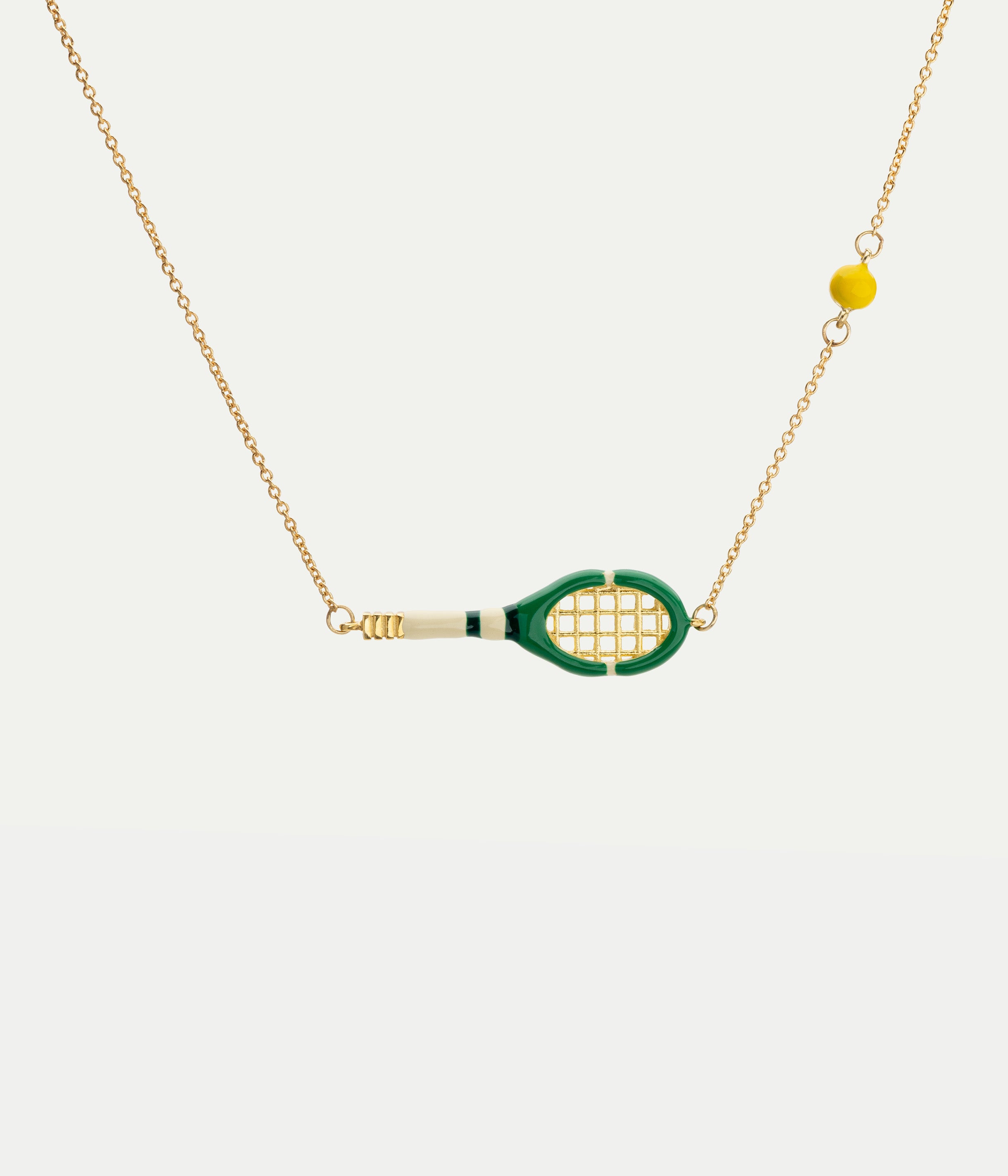 Tennis Pelota necklace