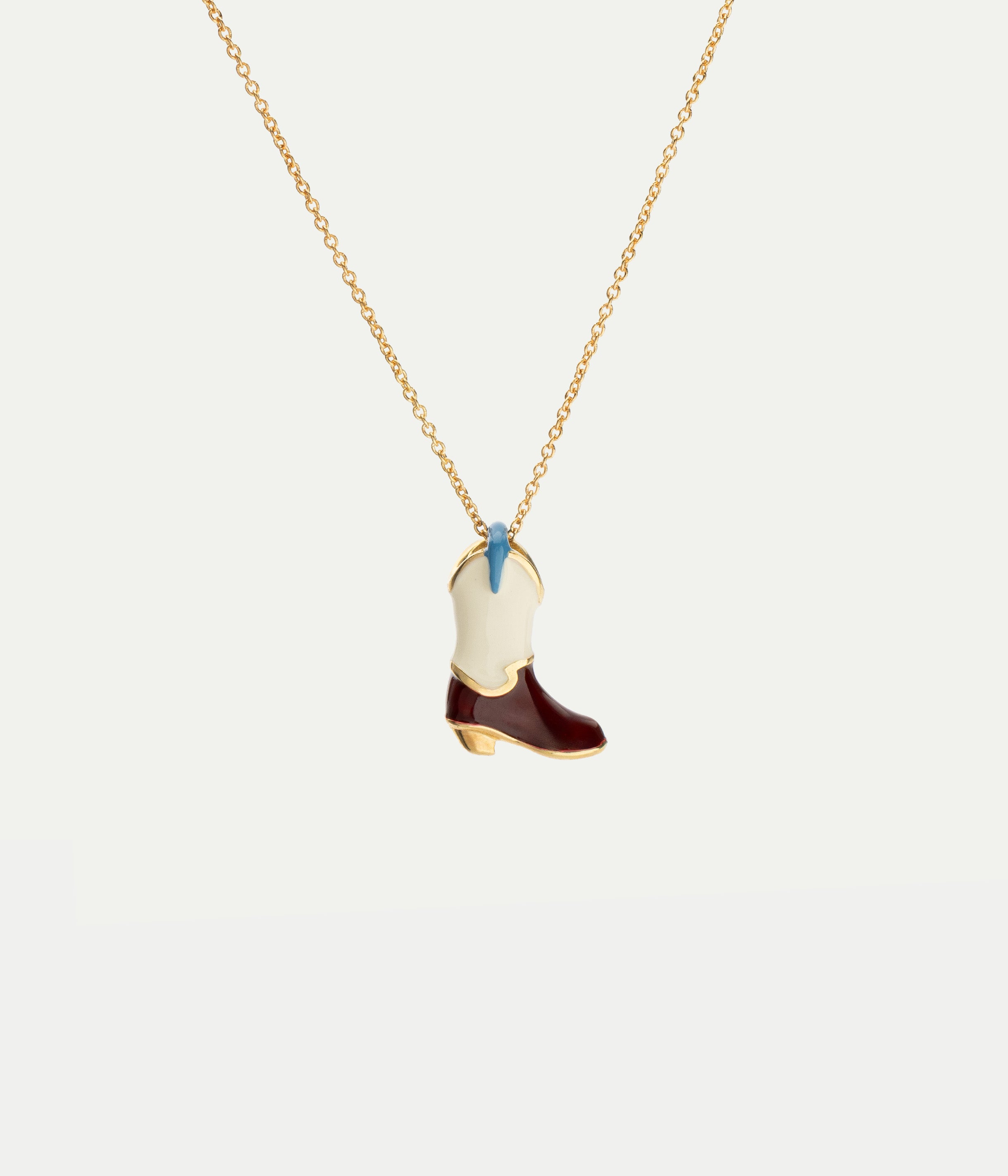 Cowboy Boot necklace