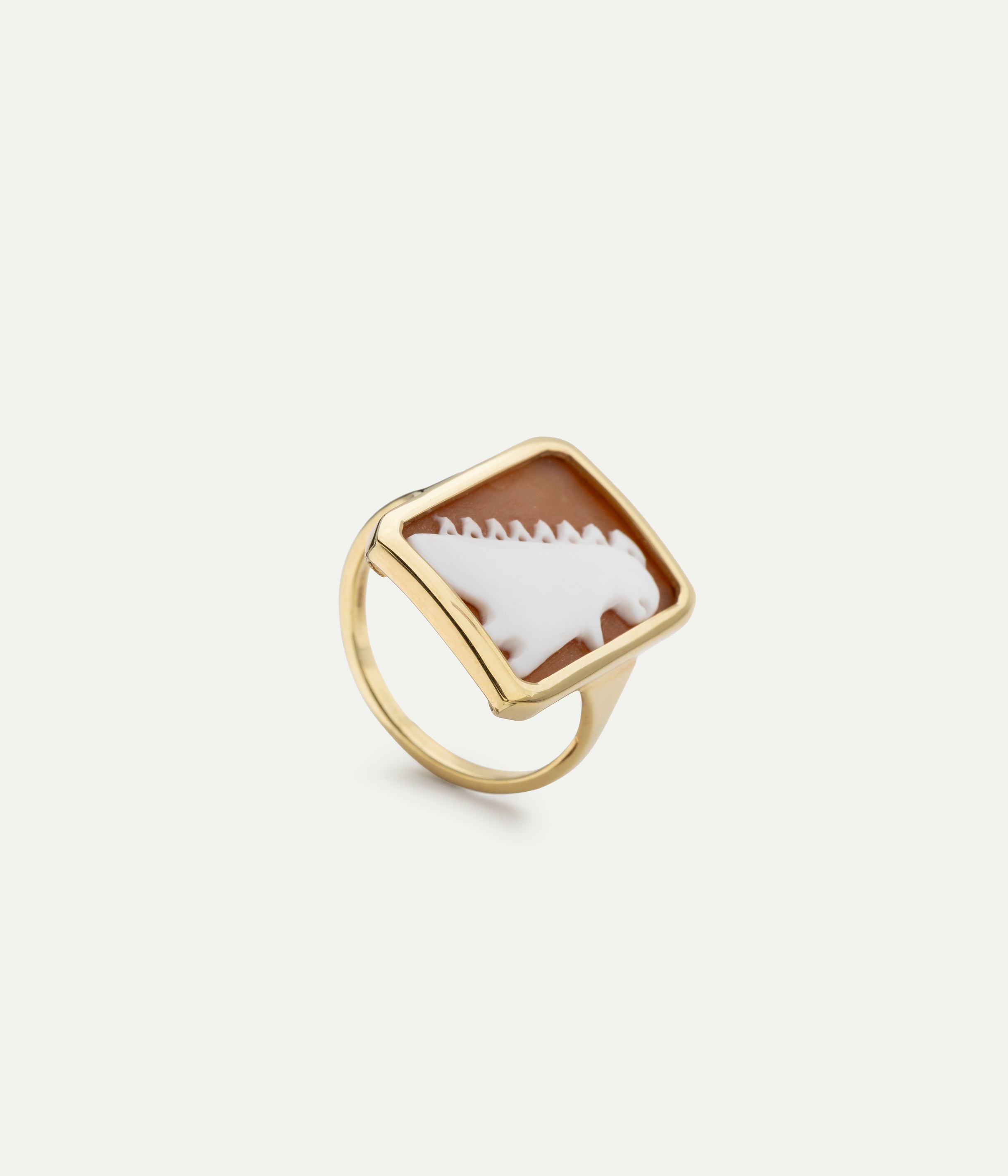 Cameo Dino ring