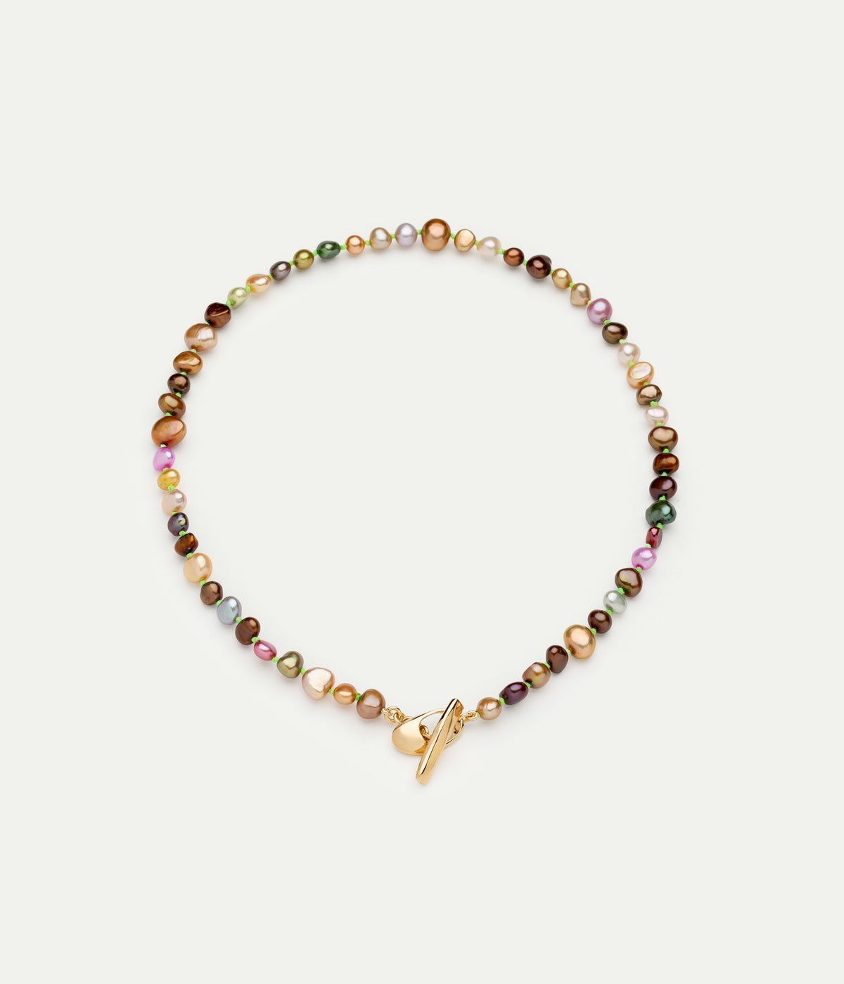 Collier Soga Multicolor neon vert
