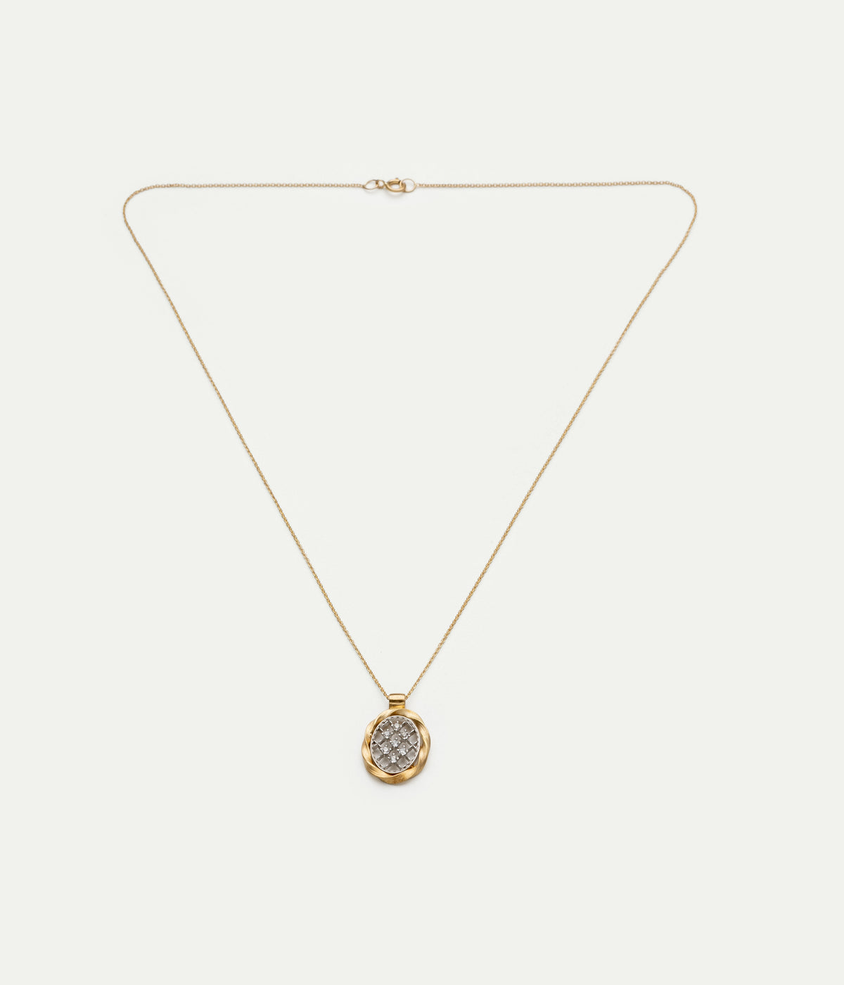 Oval Torque necklace