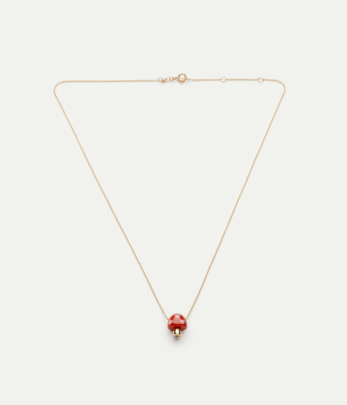 Collier Amanita Red Coral