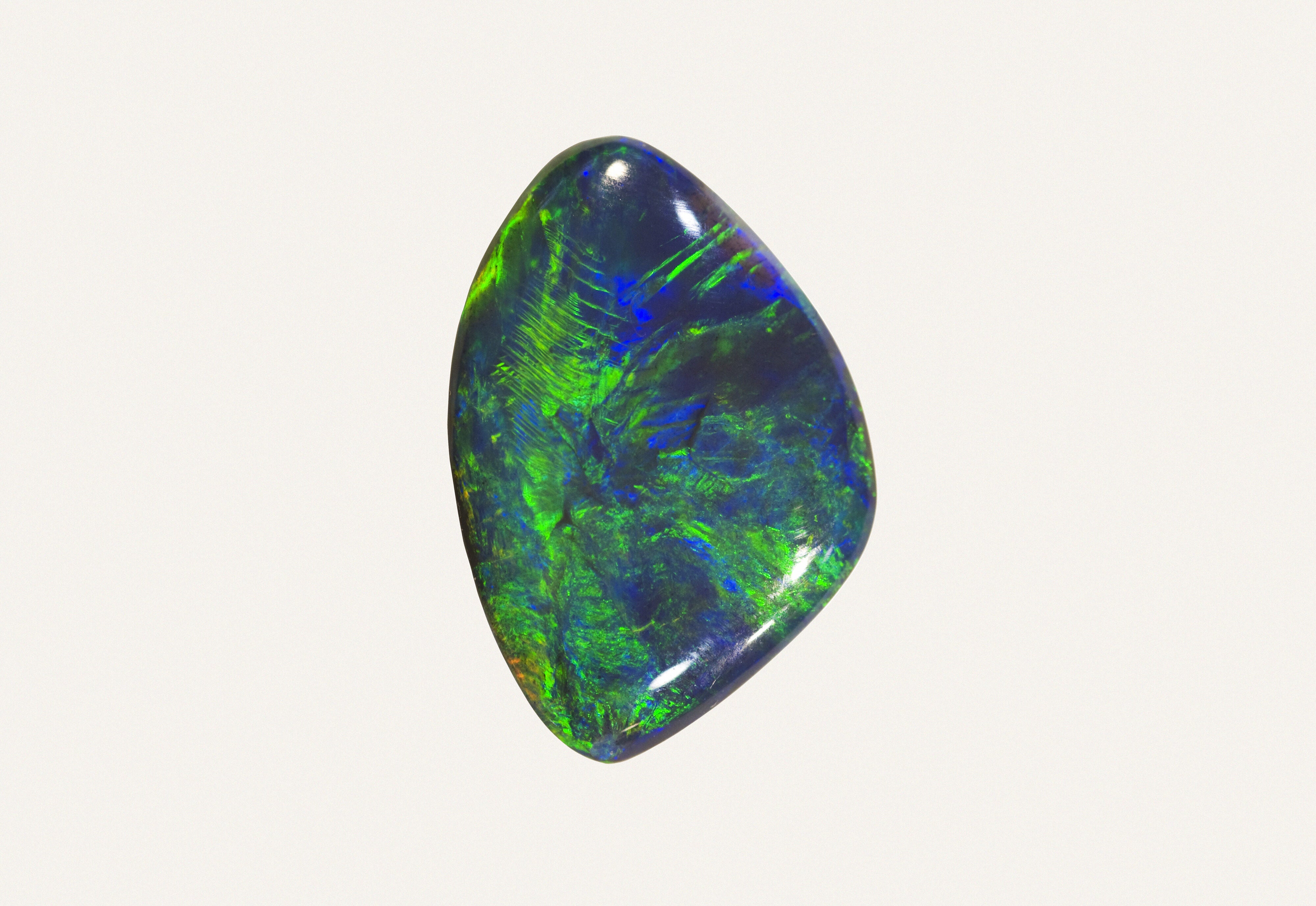 Dancing Drop opal necklace