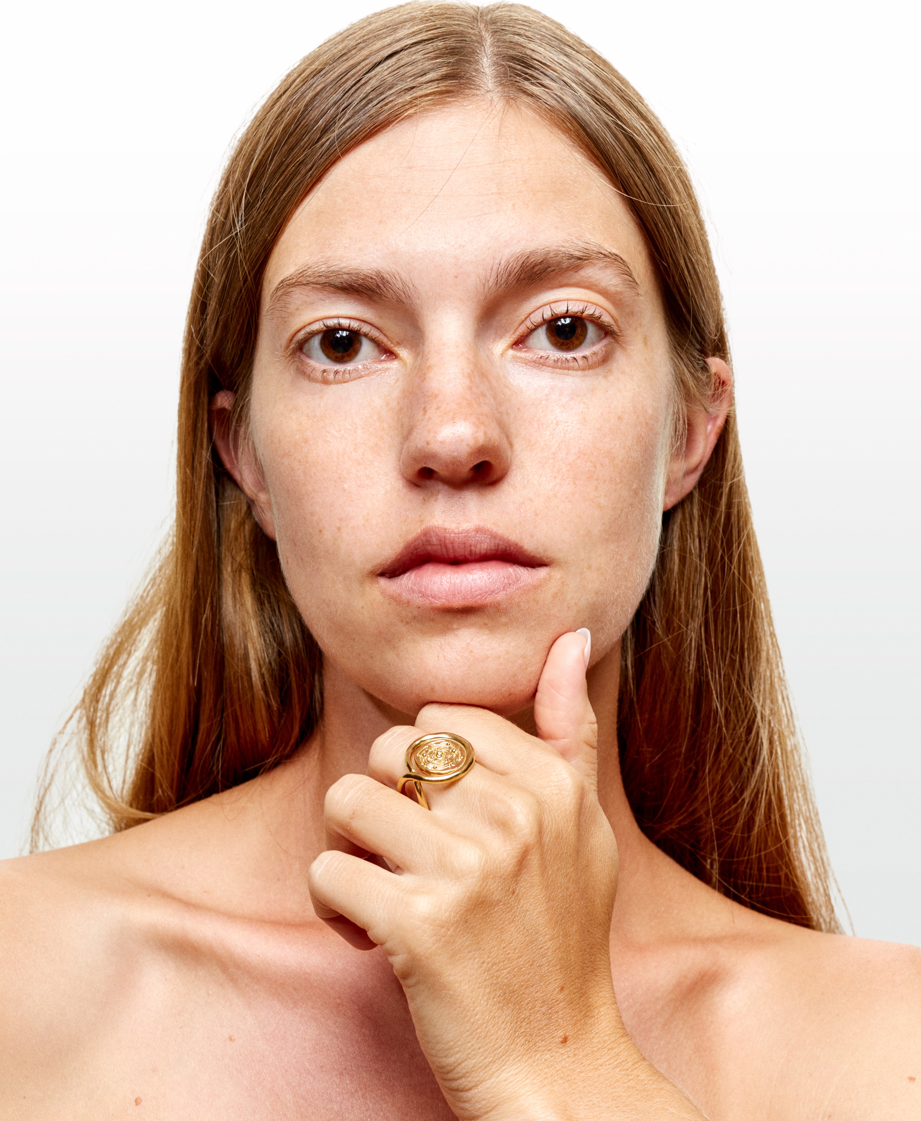 Galaxie vermeil ring