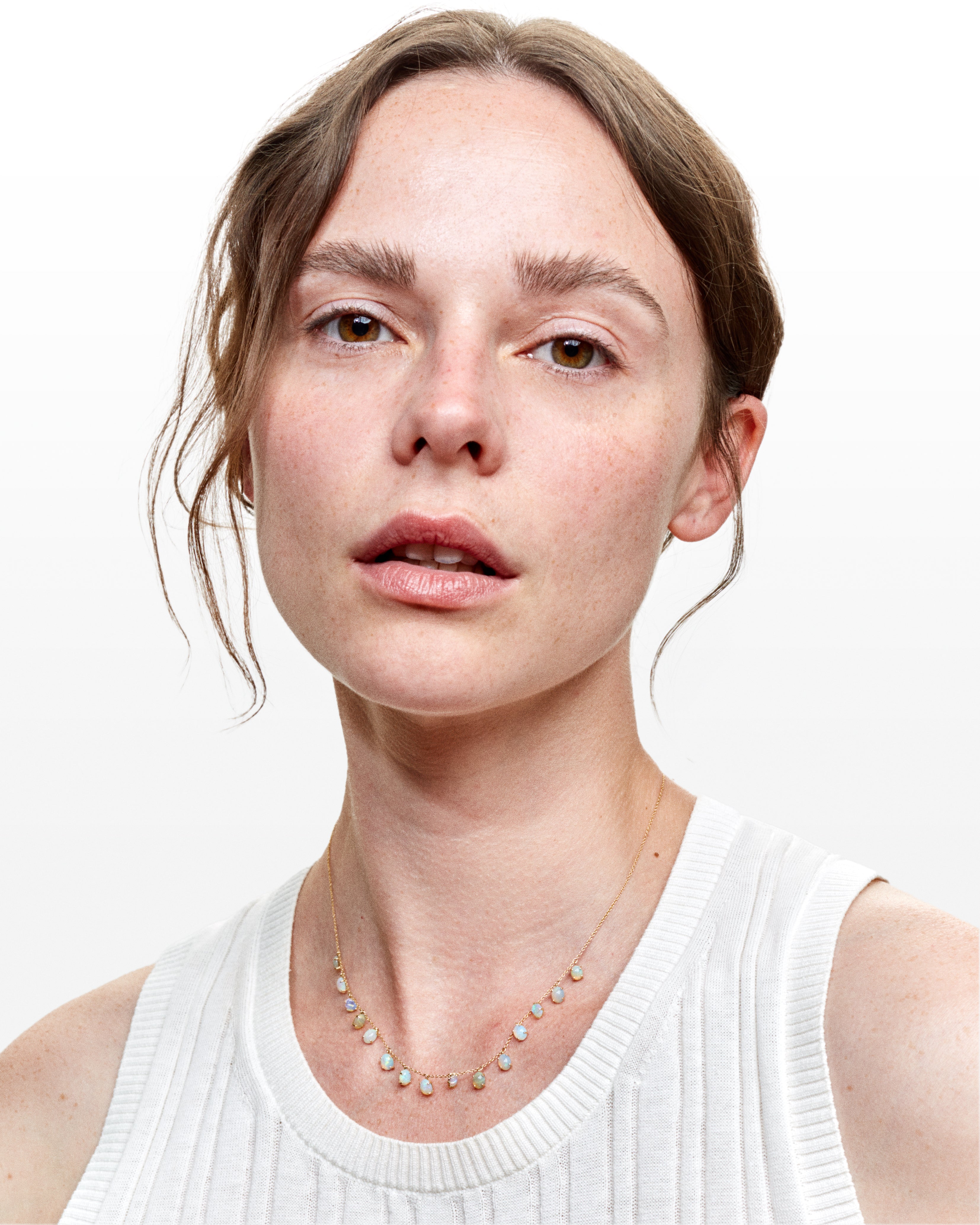 Collier Dancing Drop opale