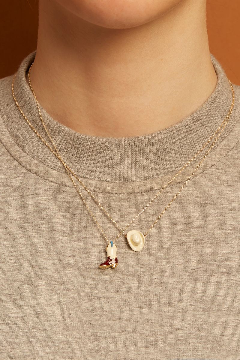 Cowboy Boot necklace