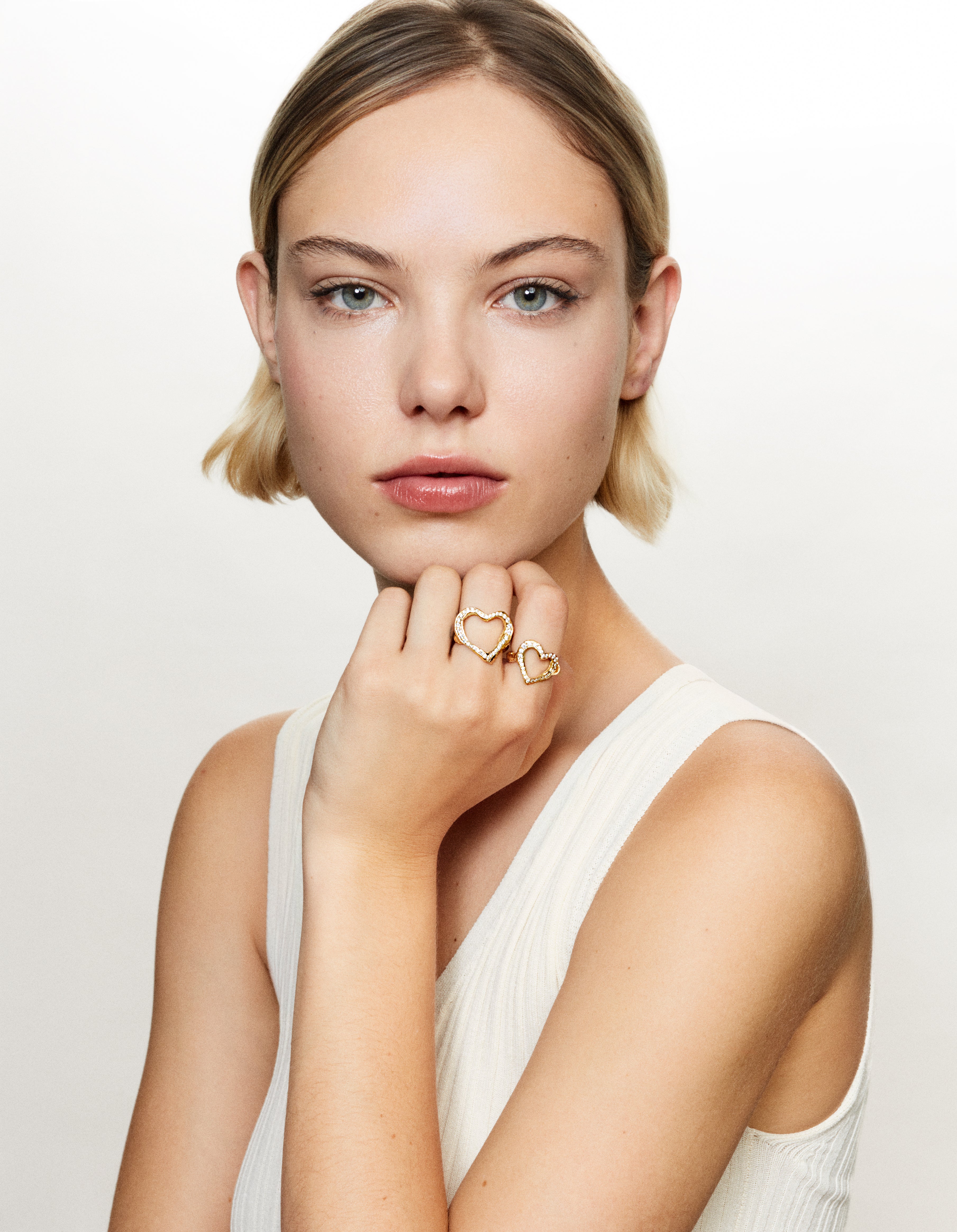 Bague Small Hearted Diamants