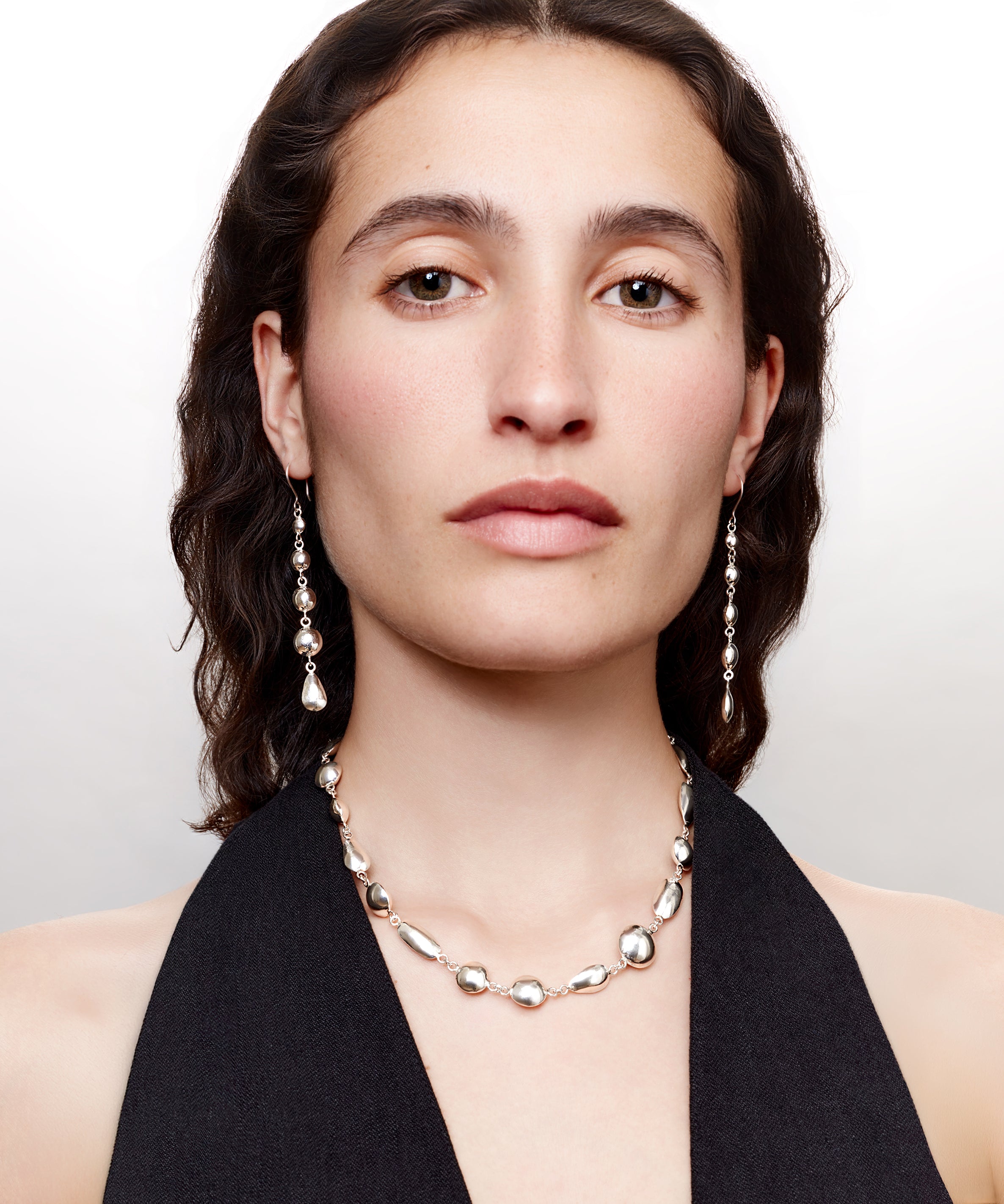 Kushan Farhat silver necklace