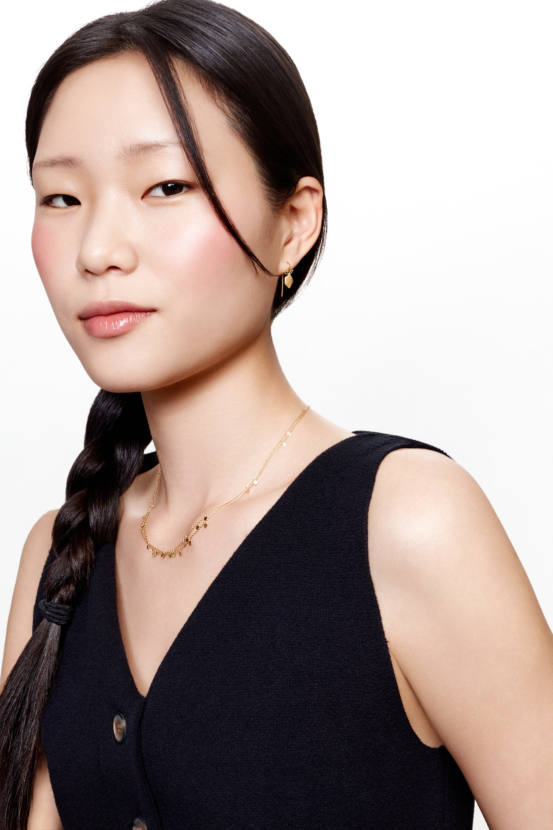 Collier Tiny Double Dots