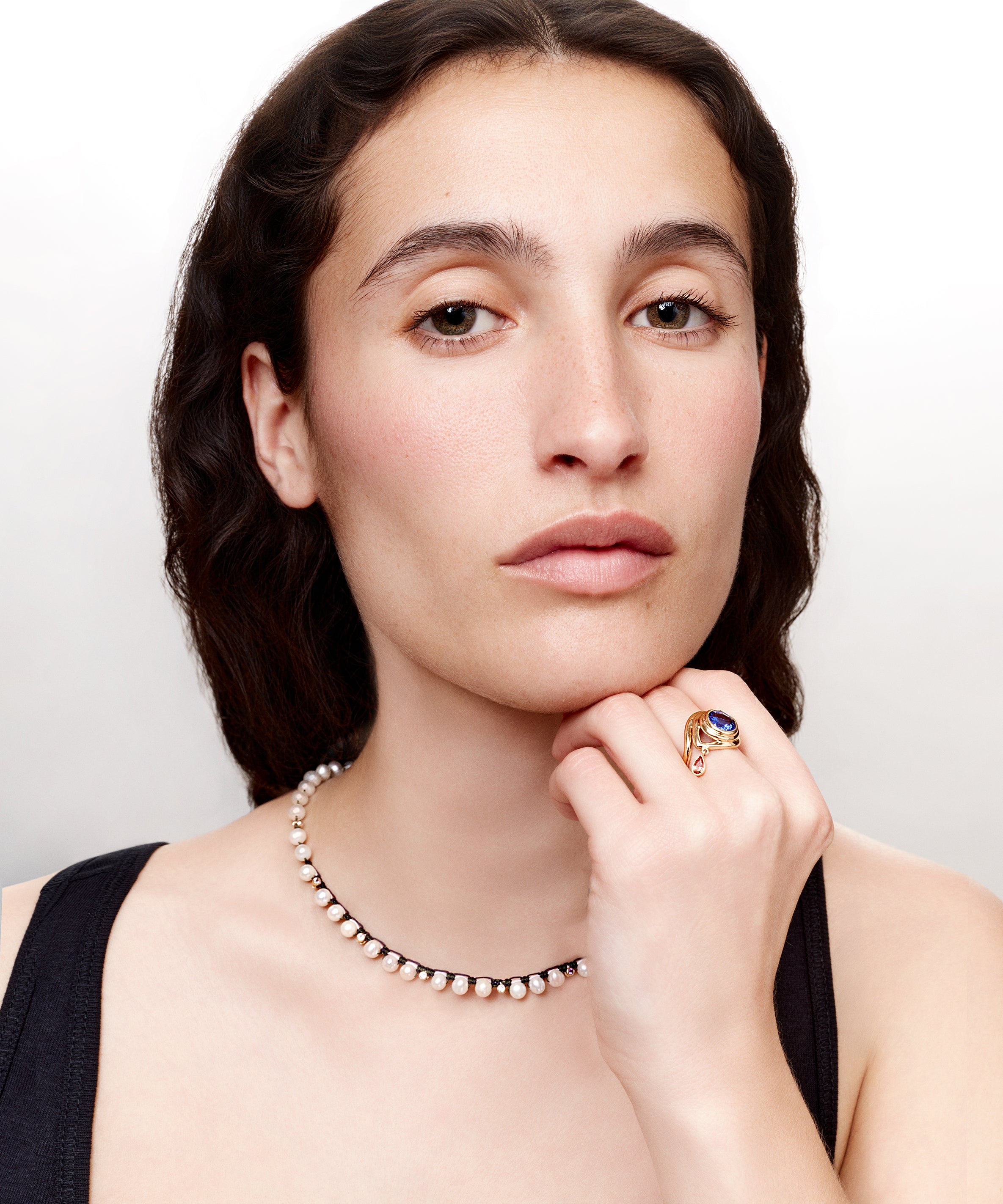 Collier Maya n°7 perles et améthyste