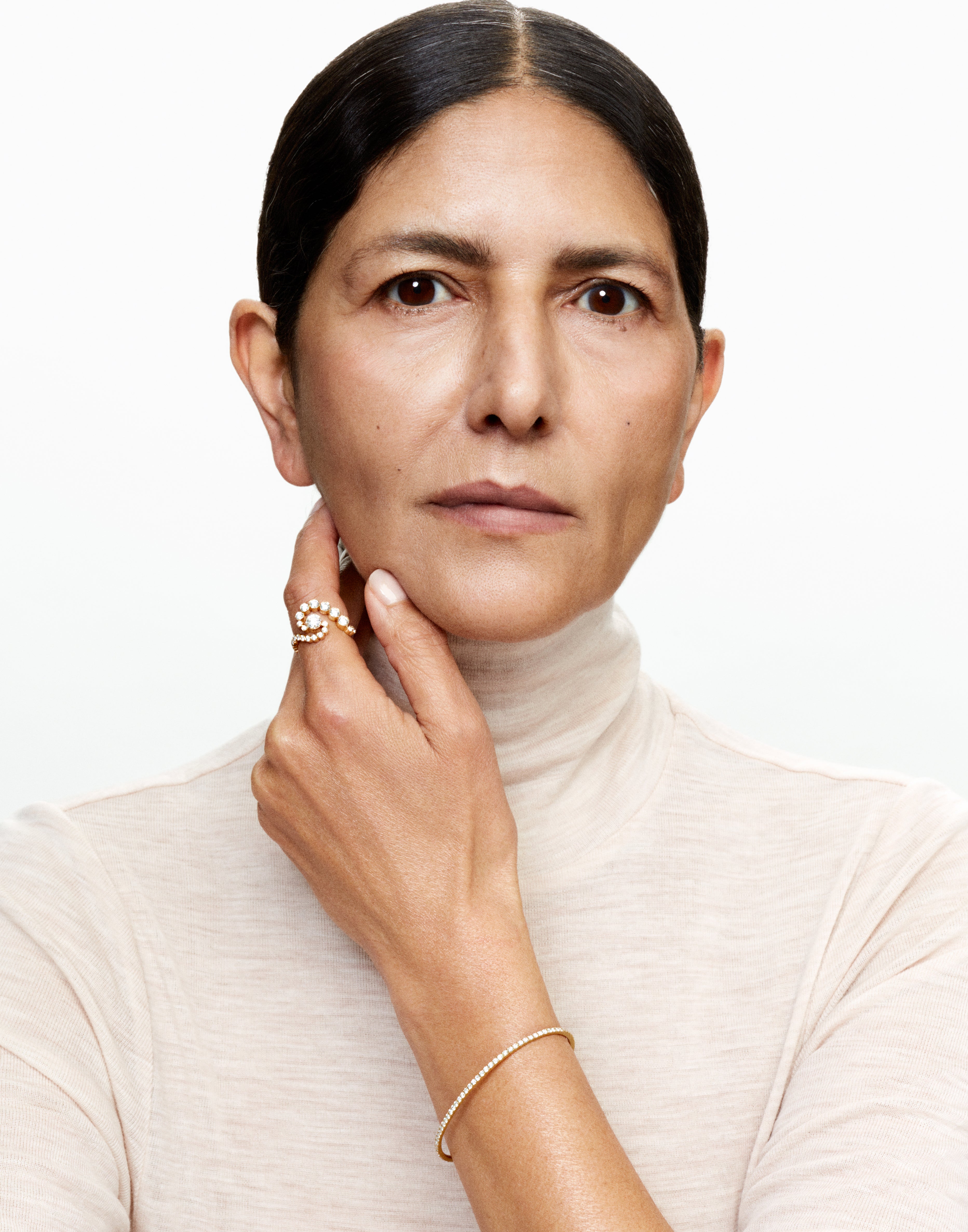 Bague Gaia or jaune et diamants