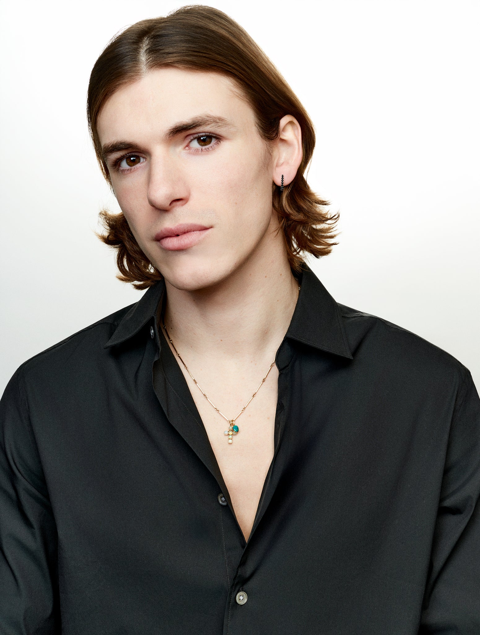 Chaîne Yasmine M or jaune