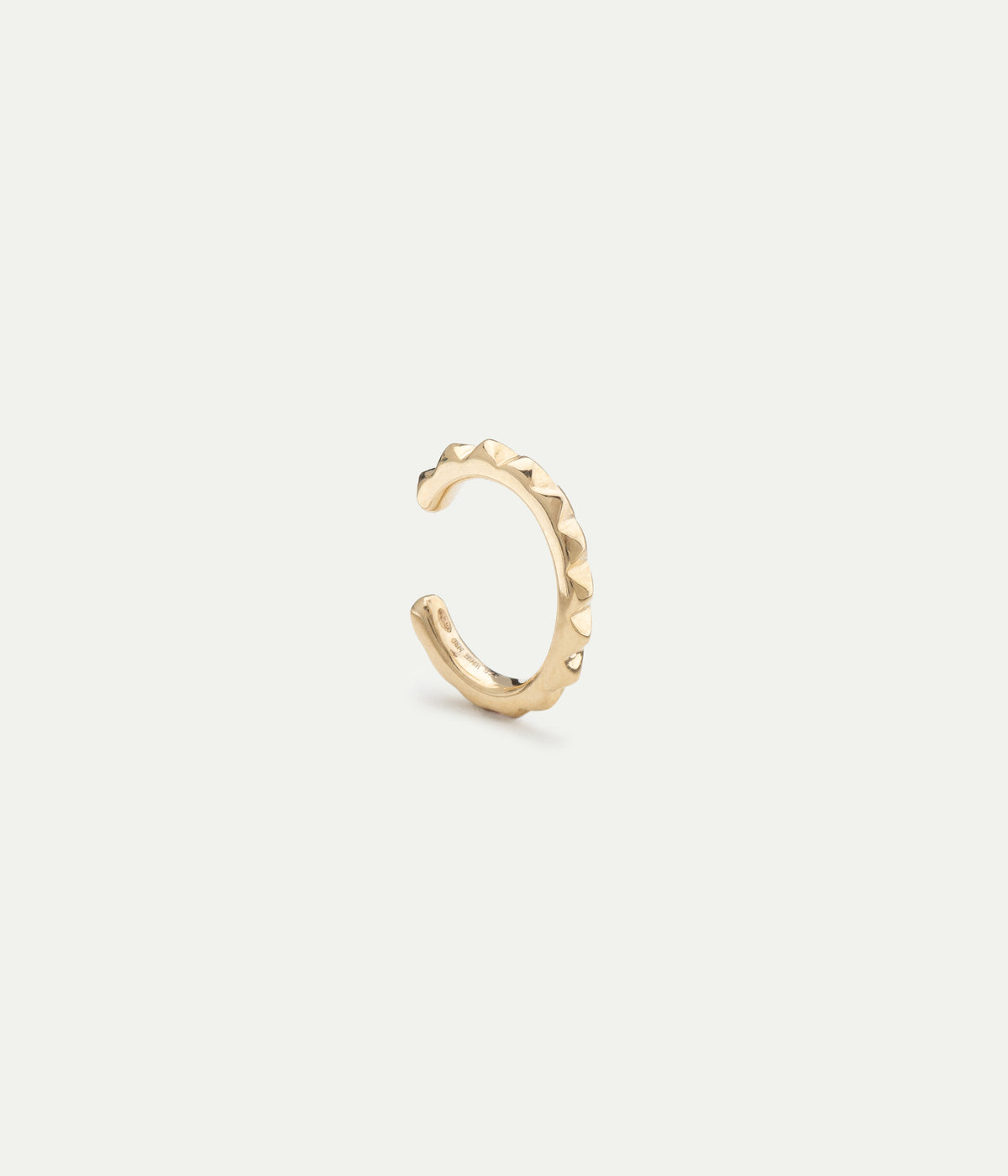 Uta yellow gold Earcuff