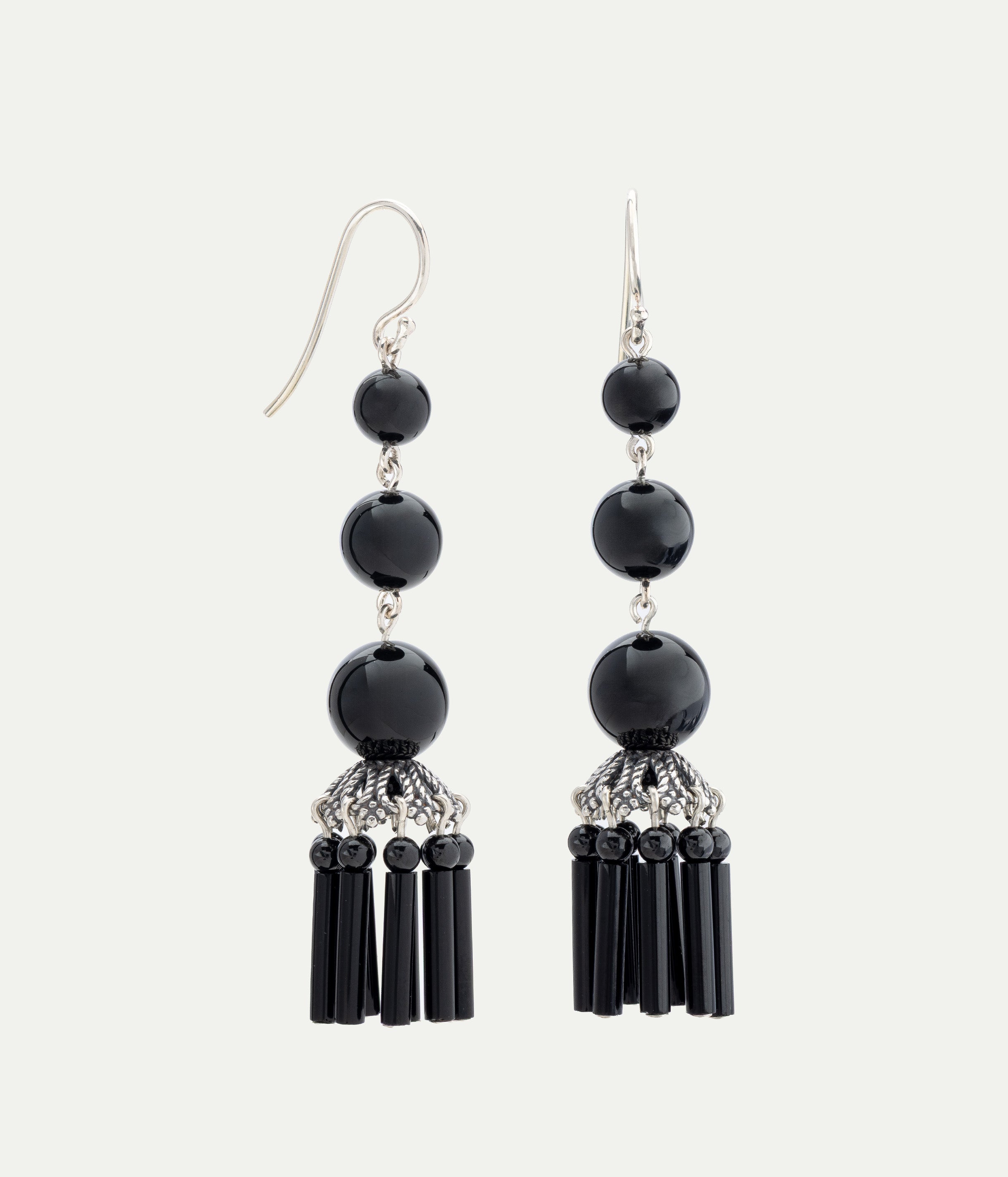 Triplet flamenco earrings