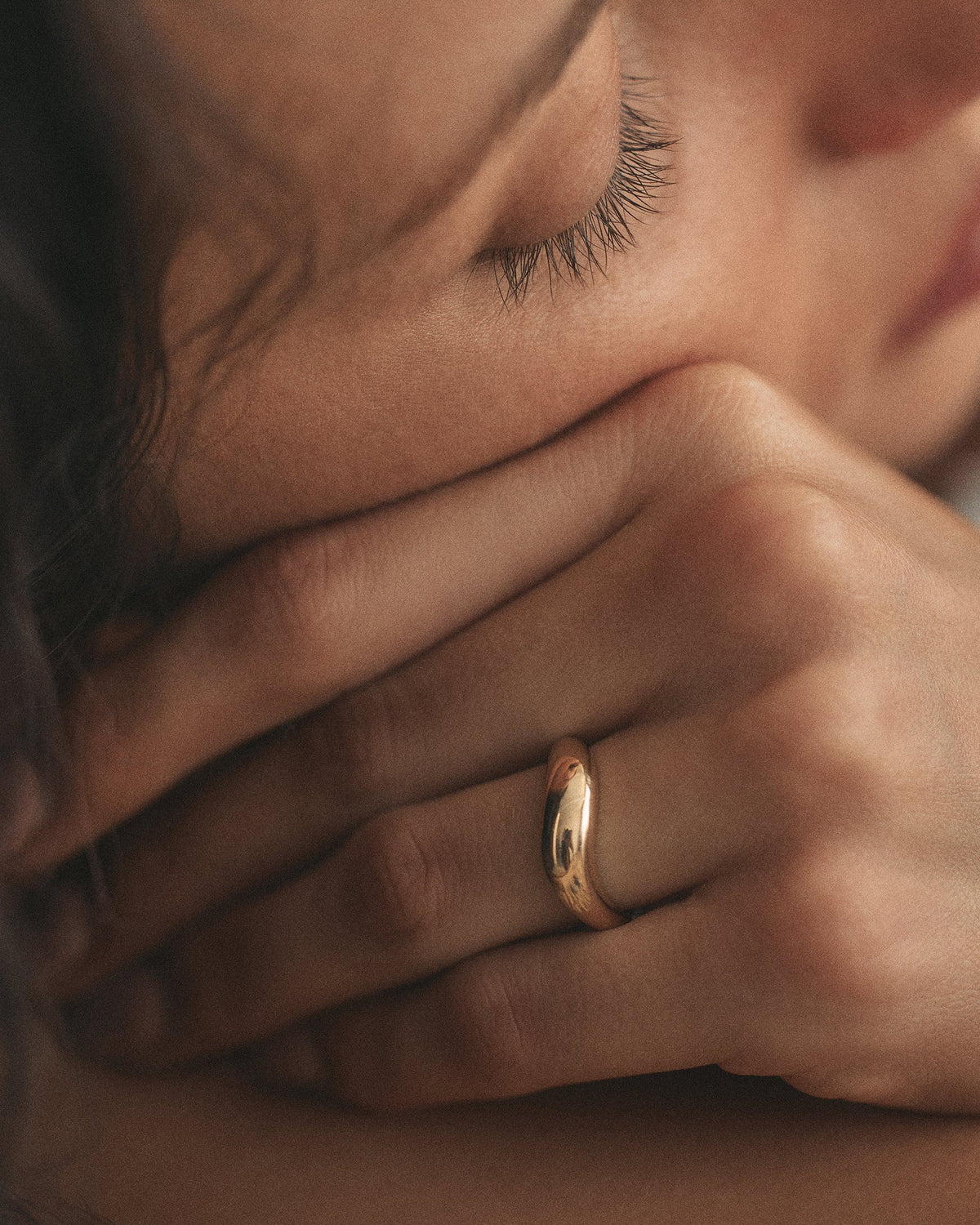 Bague Dune or jaune