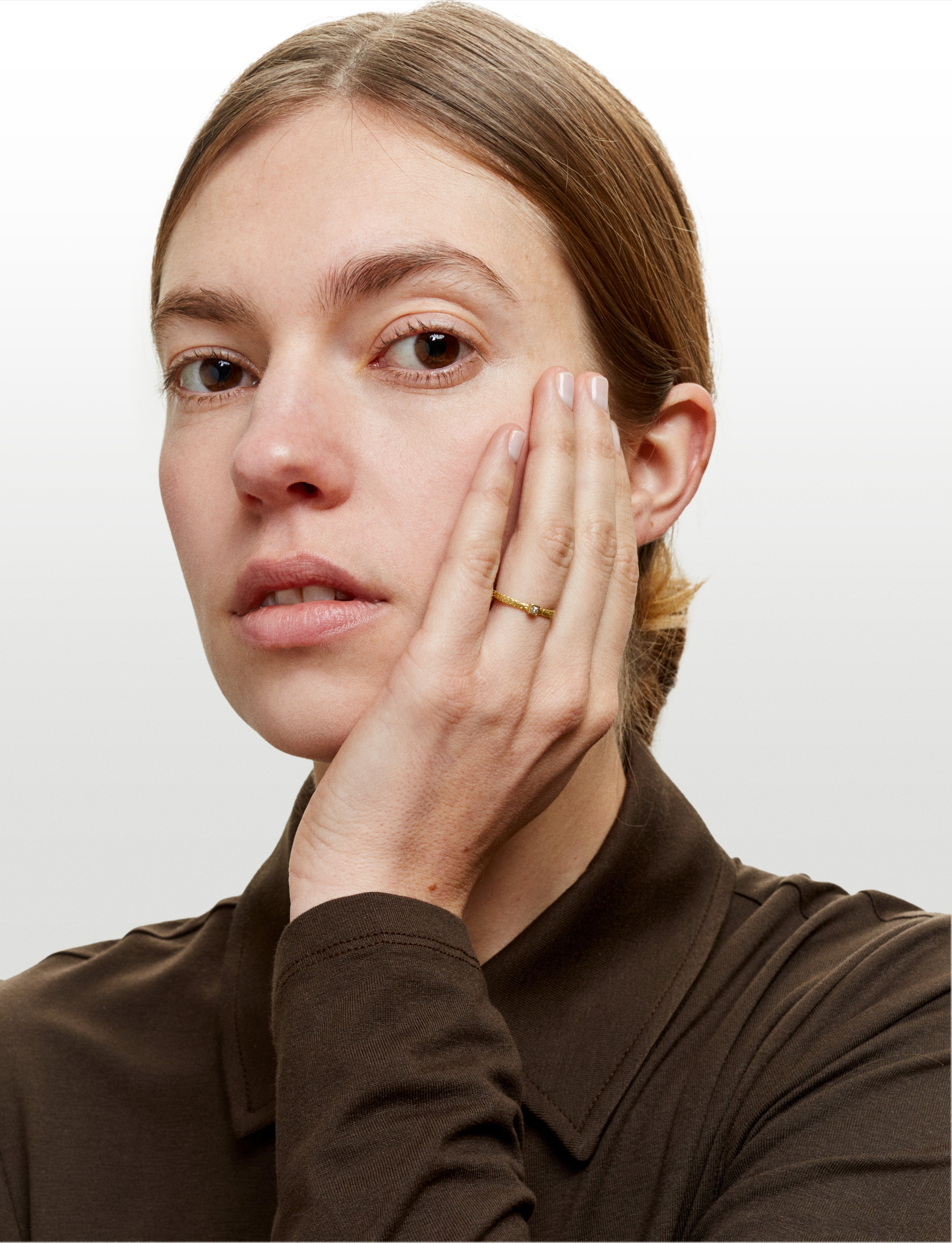 Bague Monochrome Petite diamant