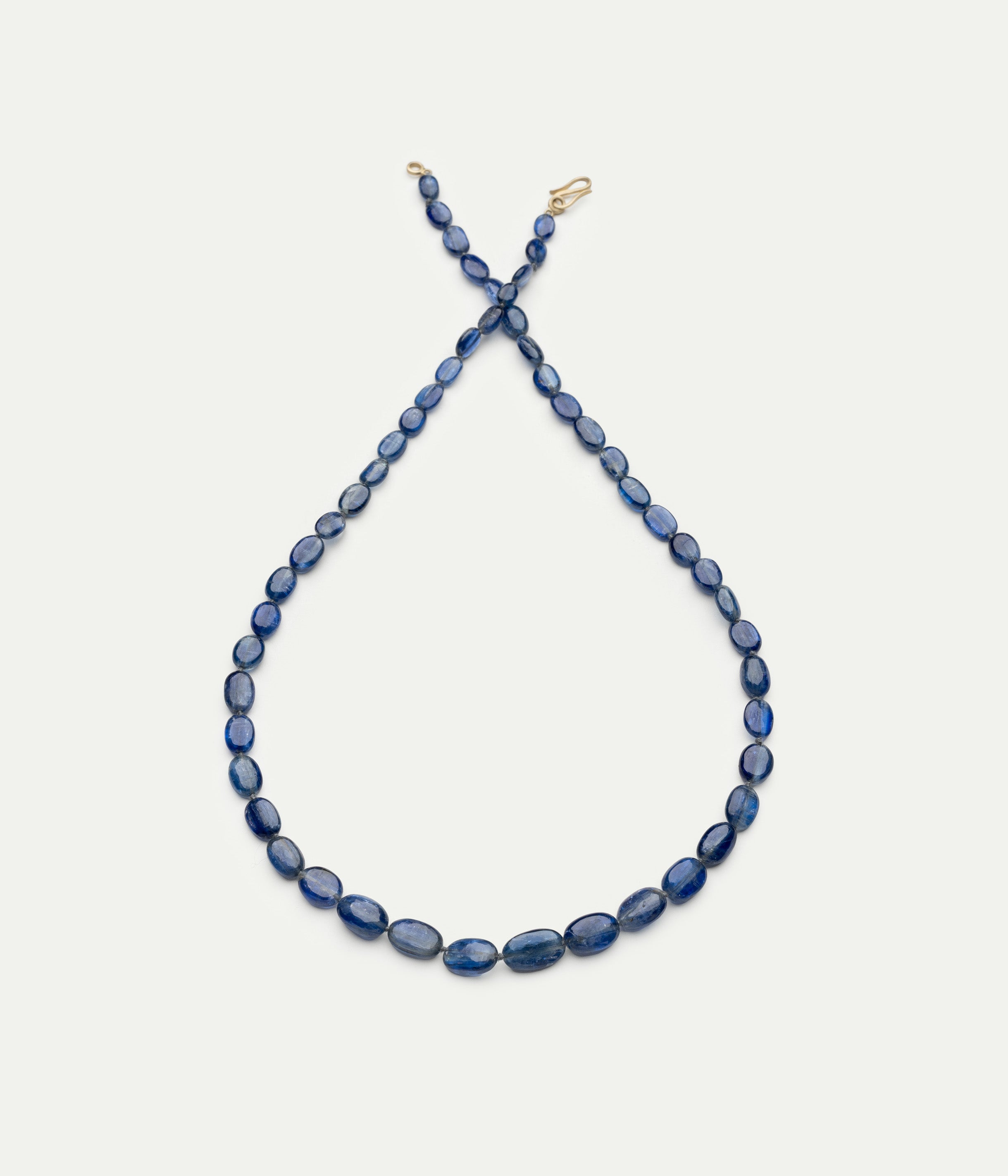 L Paulette blue kyanite necklace