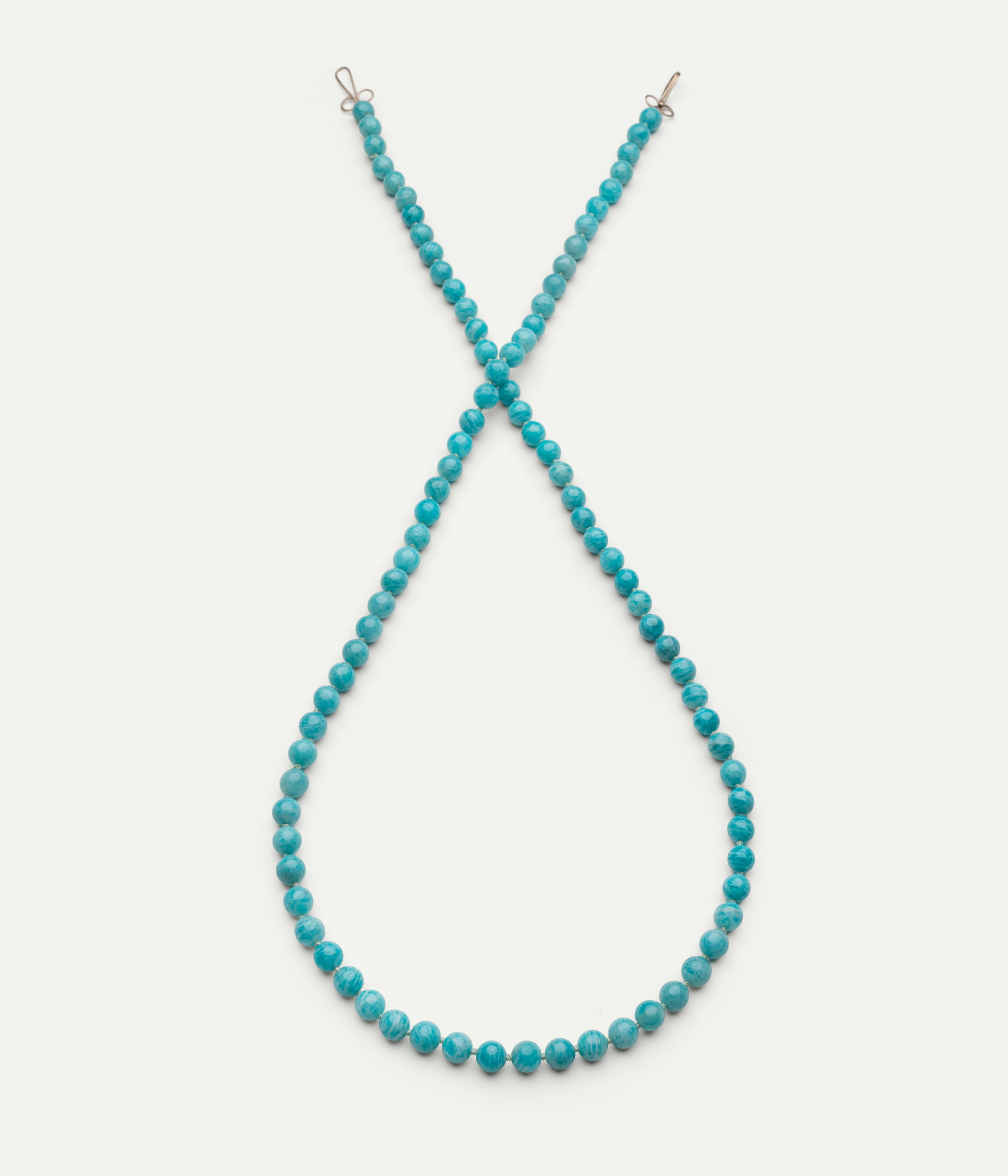 L Gancino blue amazonite necklace
