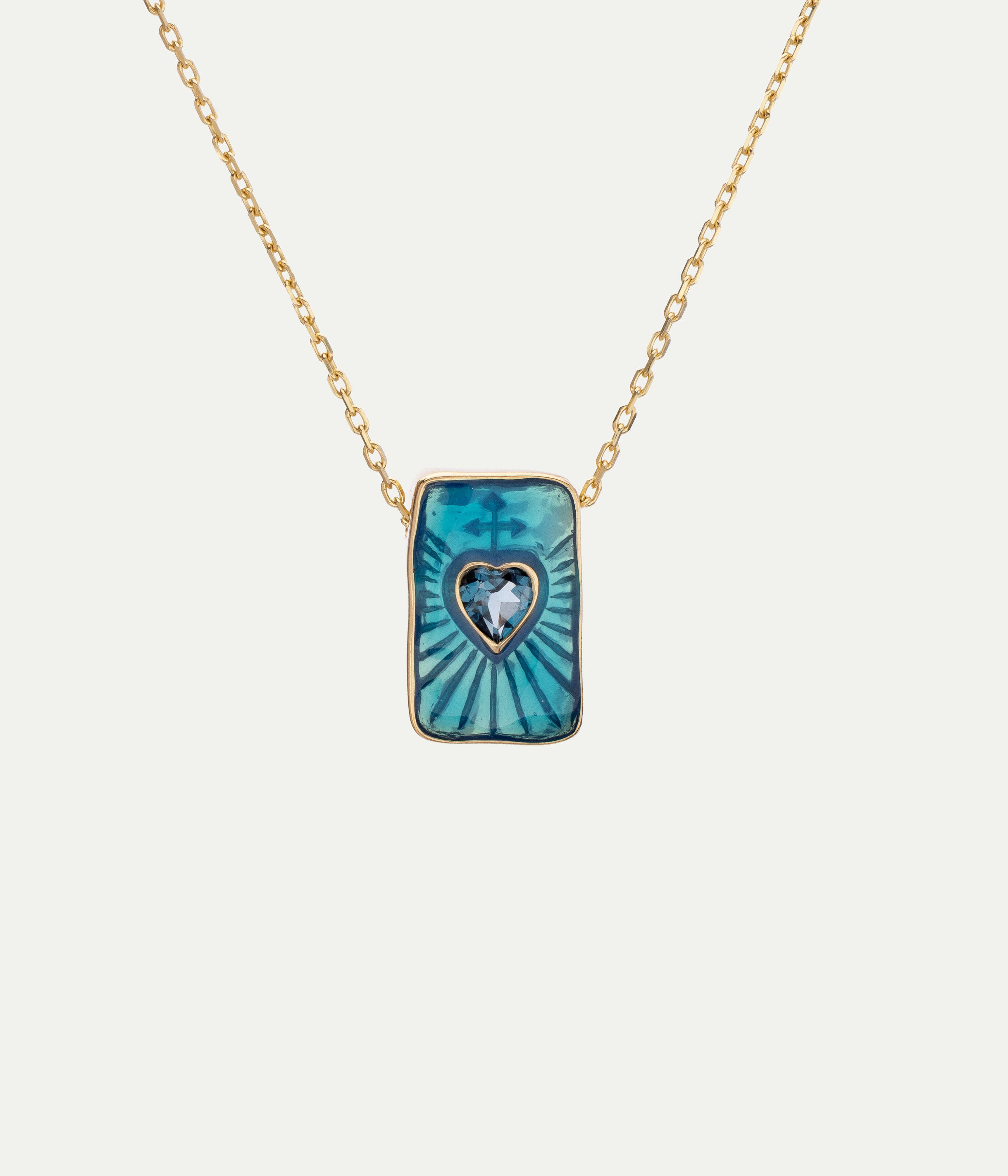 Collier Deva Topaze