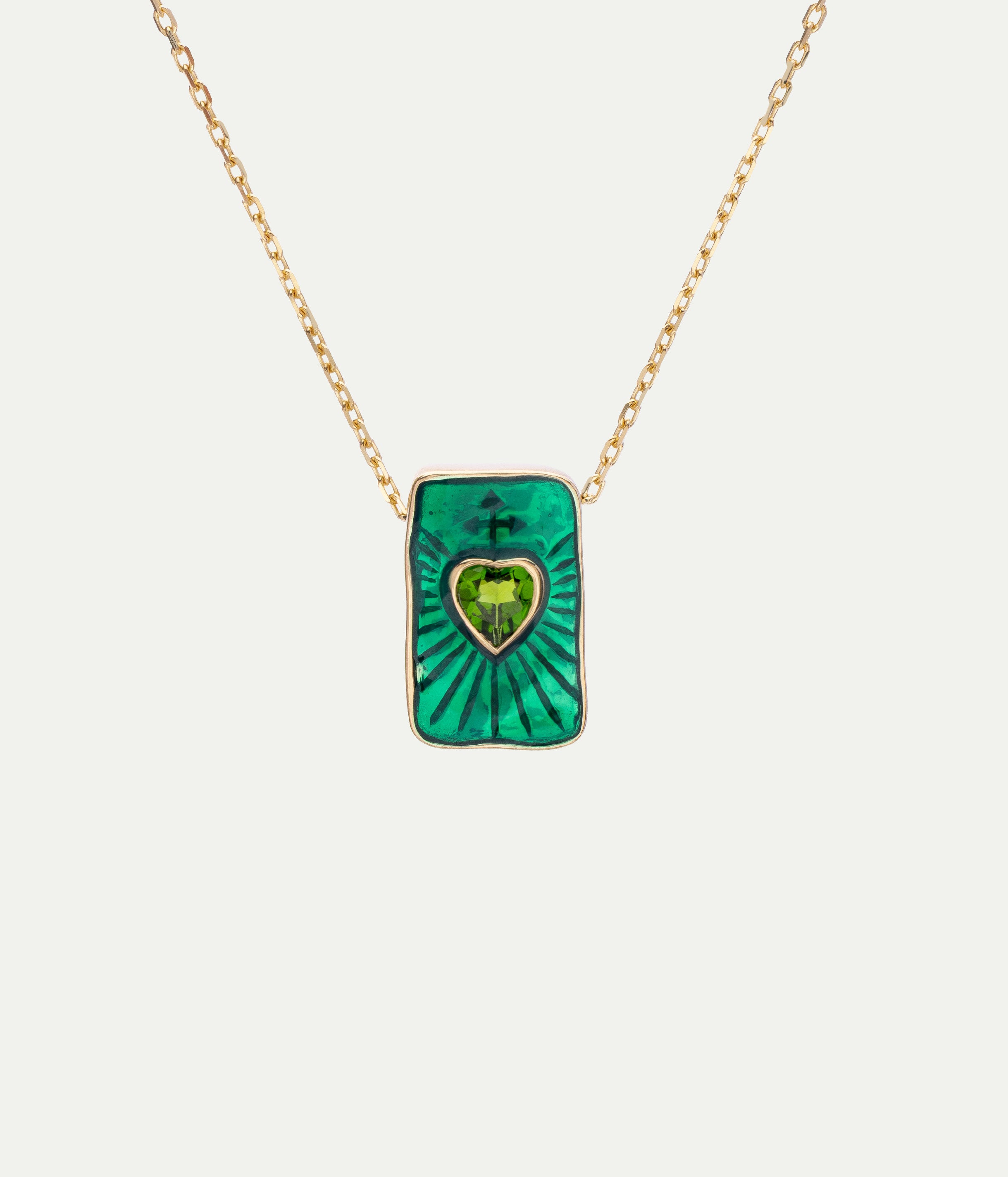 Collier Deva Diopside 