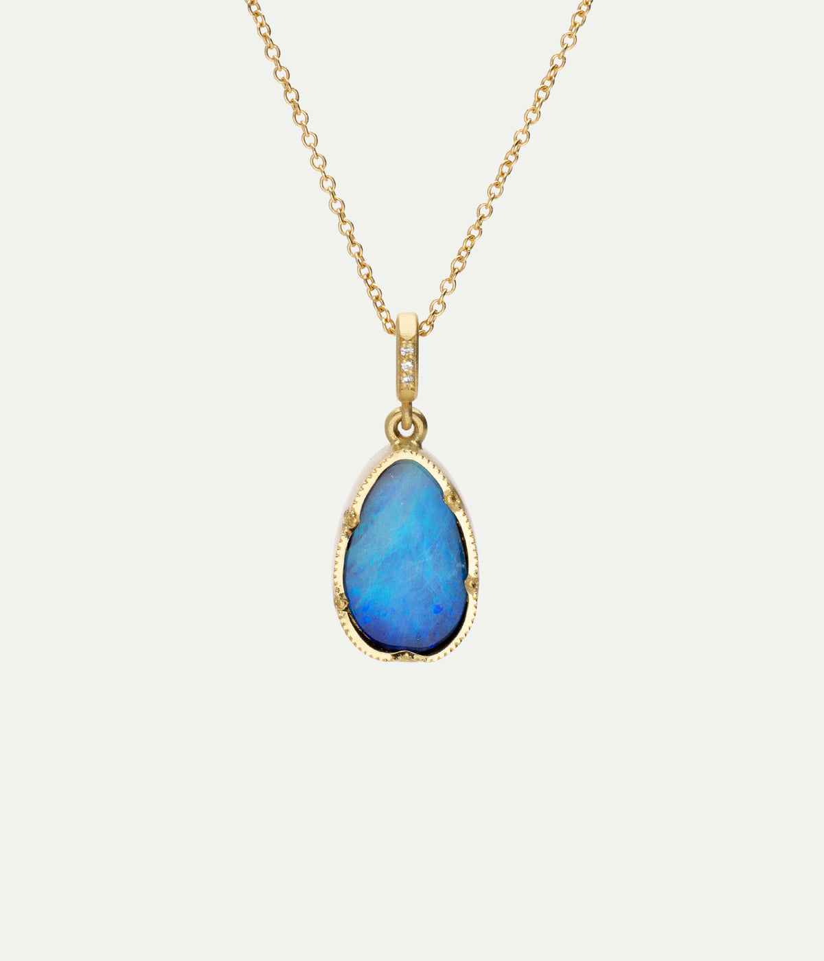 Orbit opal necklace