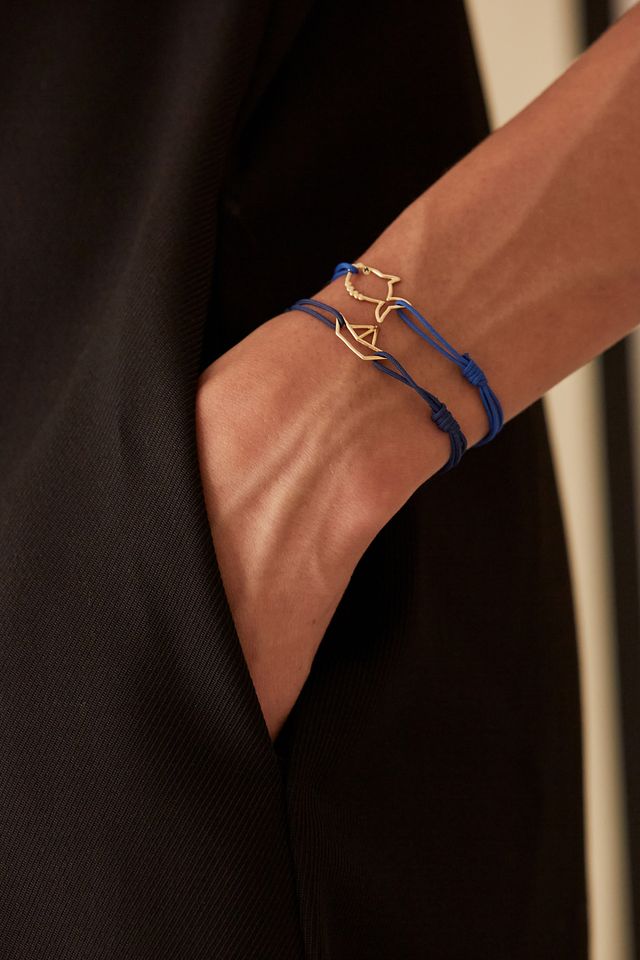 Bracelet Pececito Zafiro Azul