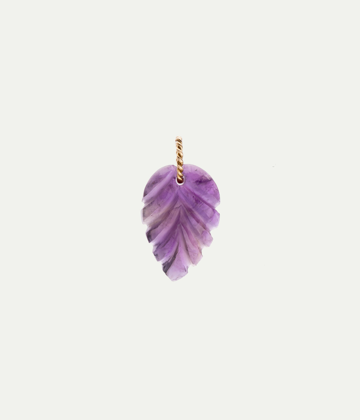 Effie amethyst pendant