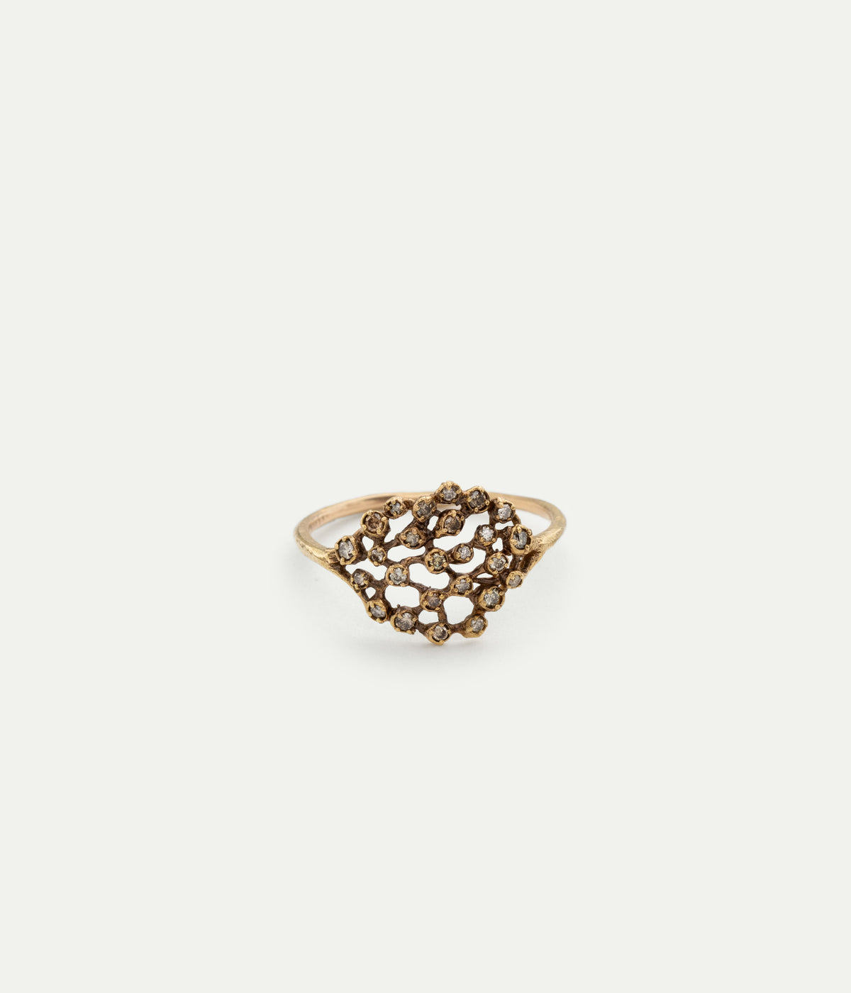 Bague Chloé or jaune et diamants