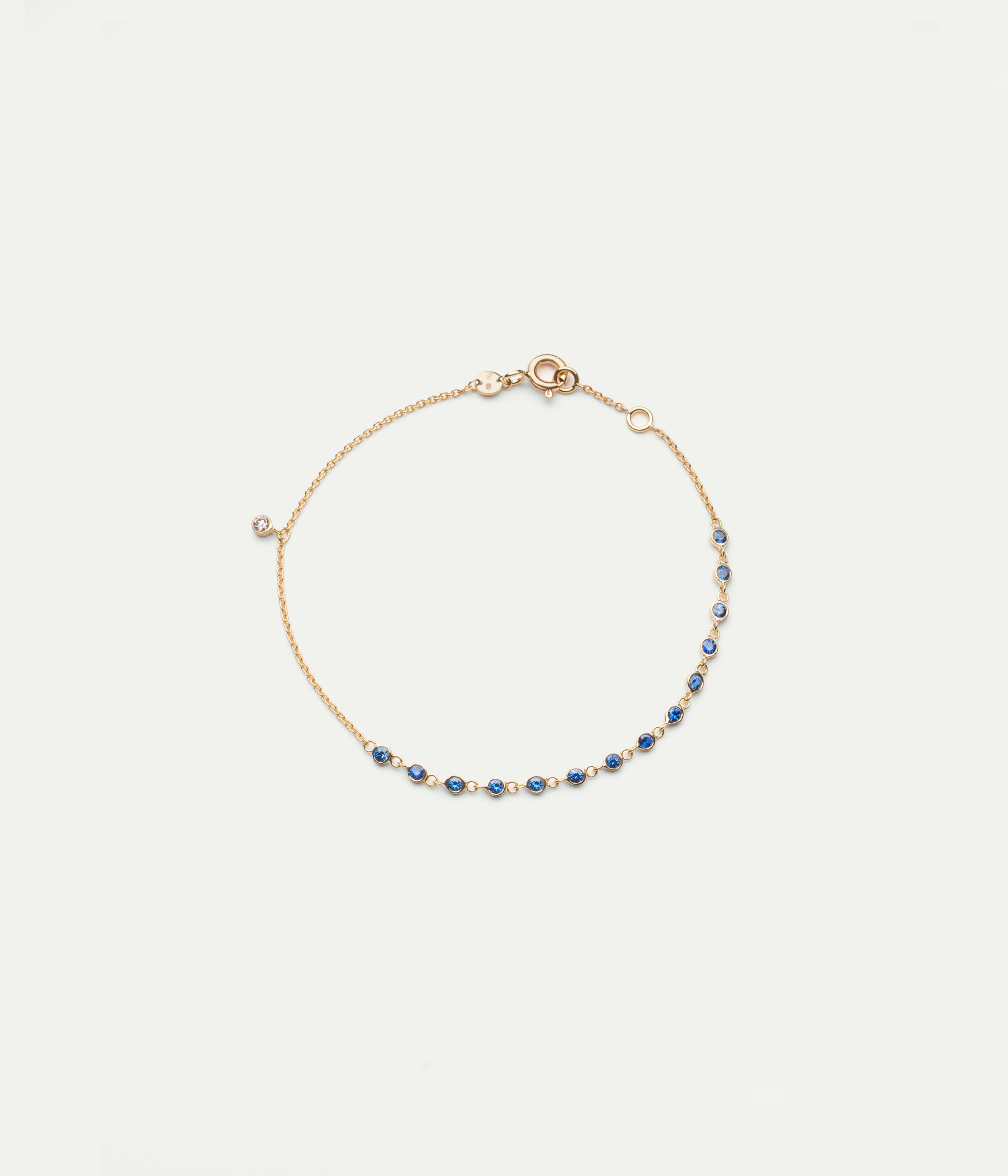 Clarisse Fancy blue sapphire bracelet