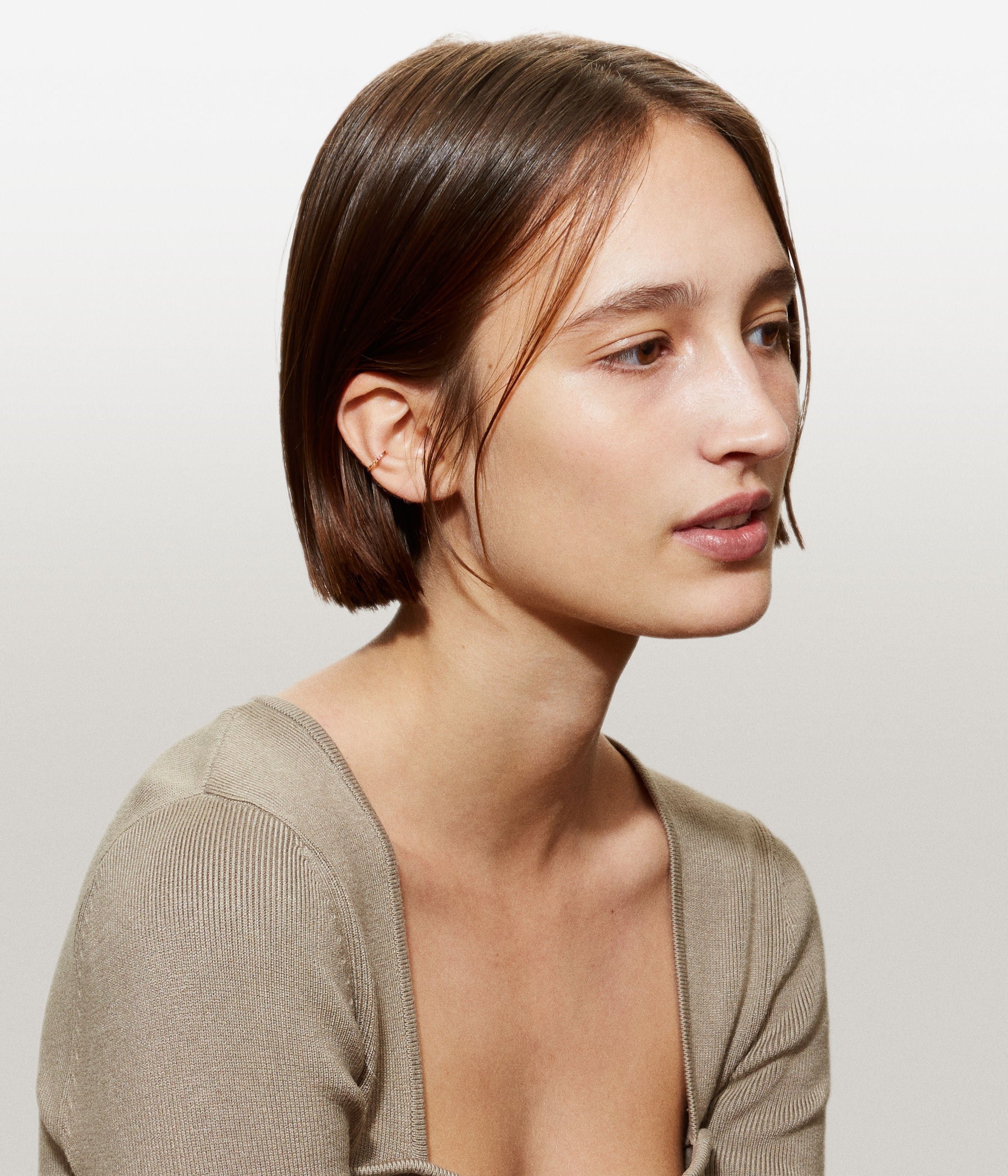 Earcuff Suzanne Rainbow or rose