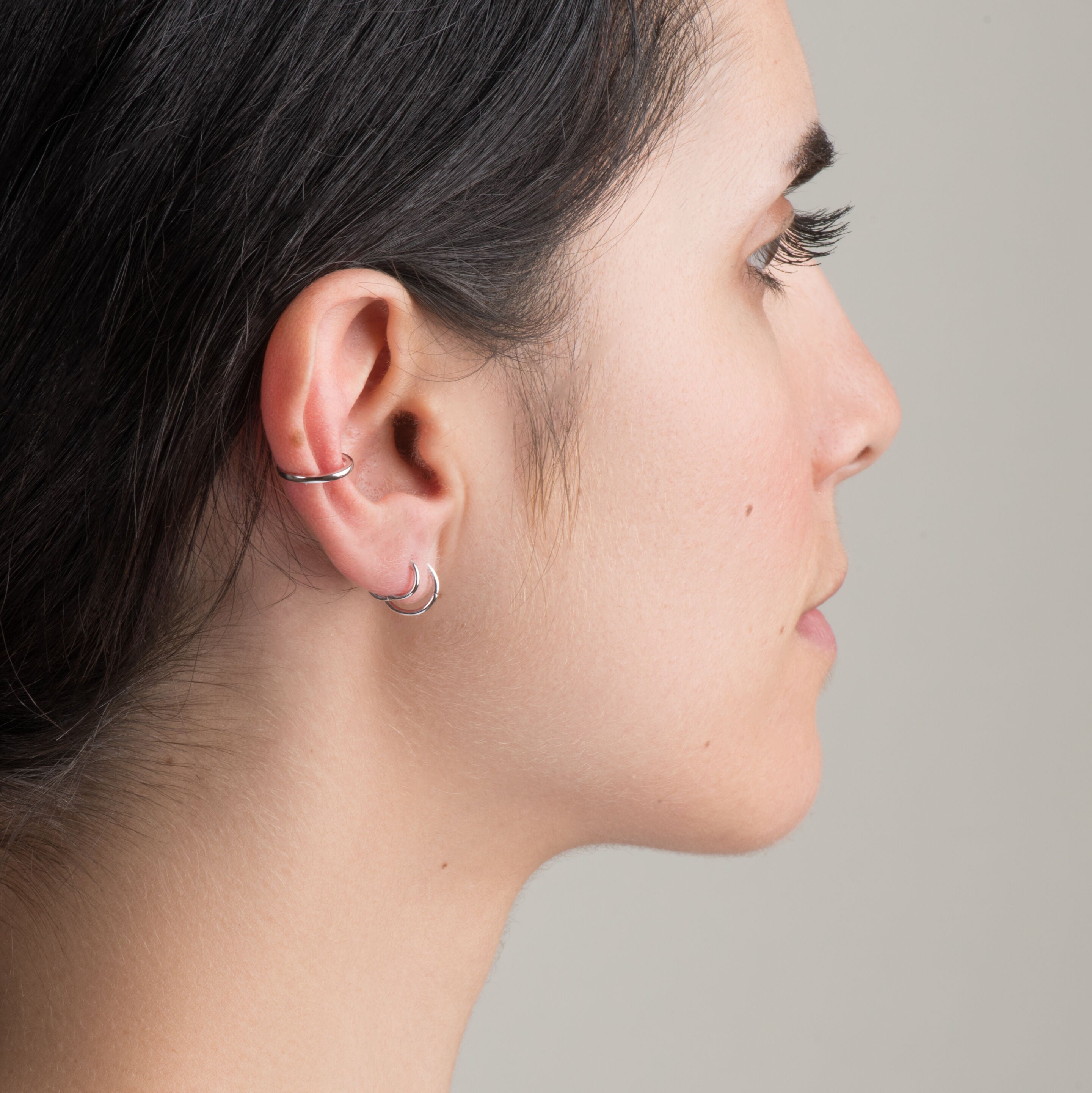 Créole Julie or gris large